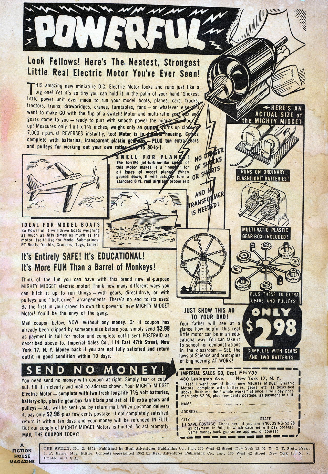 Read online The Spirit (1952) comic -  Issue #2 - 2
