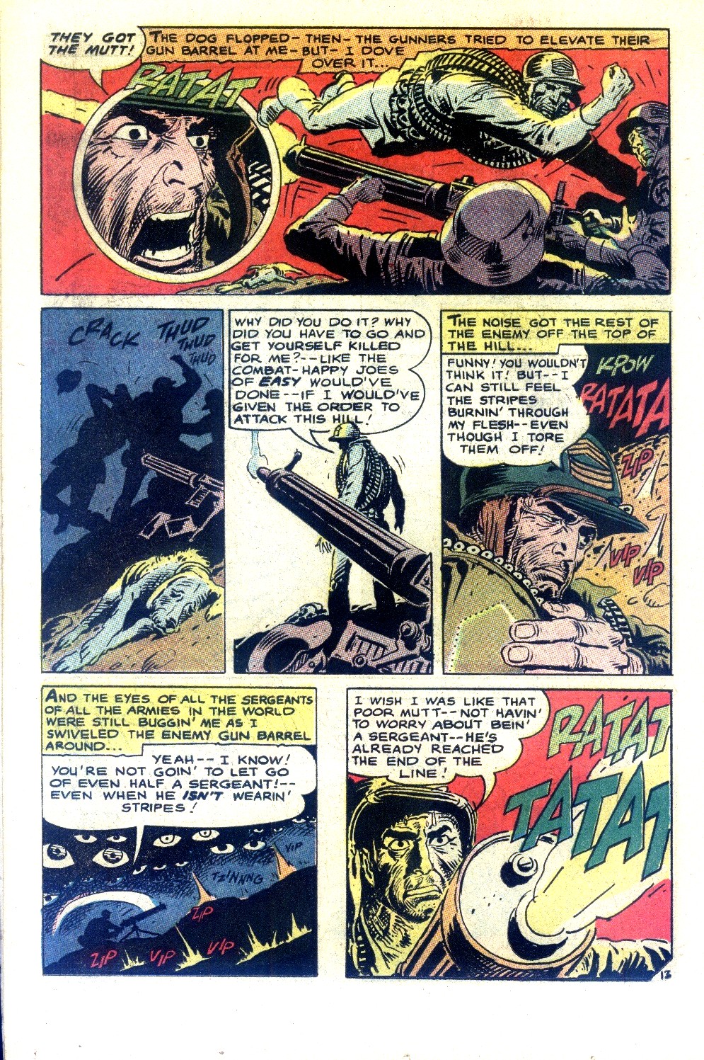 Read online Our Army at War (1952) comic -  Issue #166 - 18