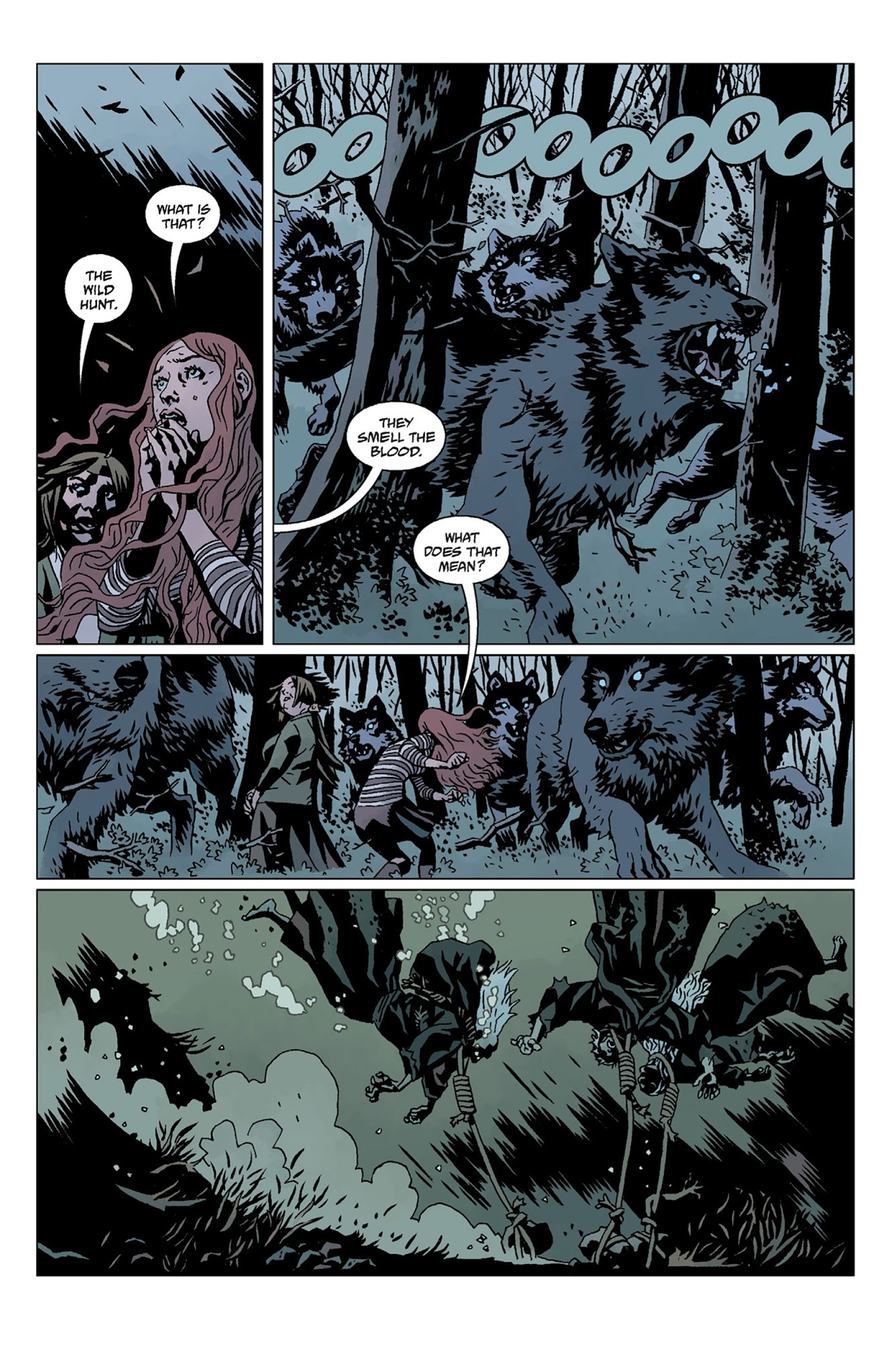 Read online Hellboy: The Storm And The Fury comic -  Issue # TPB - 131