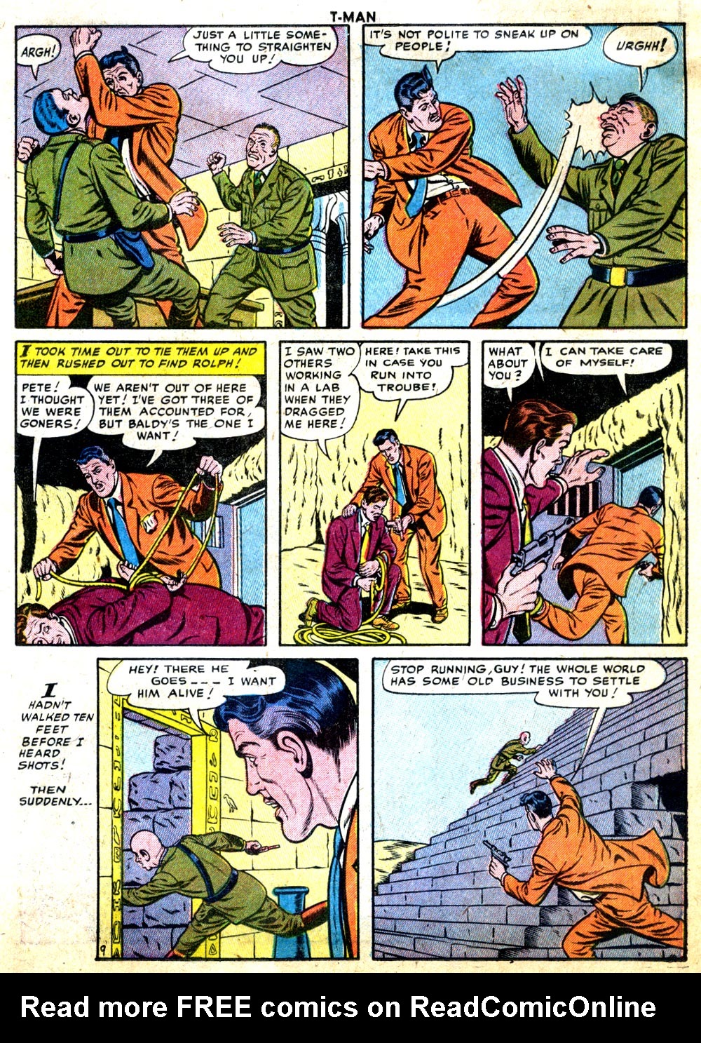 Read online T-Man: World Wide Trouble Shooter comic -  Issue #34 - 11
