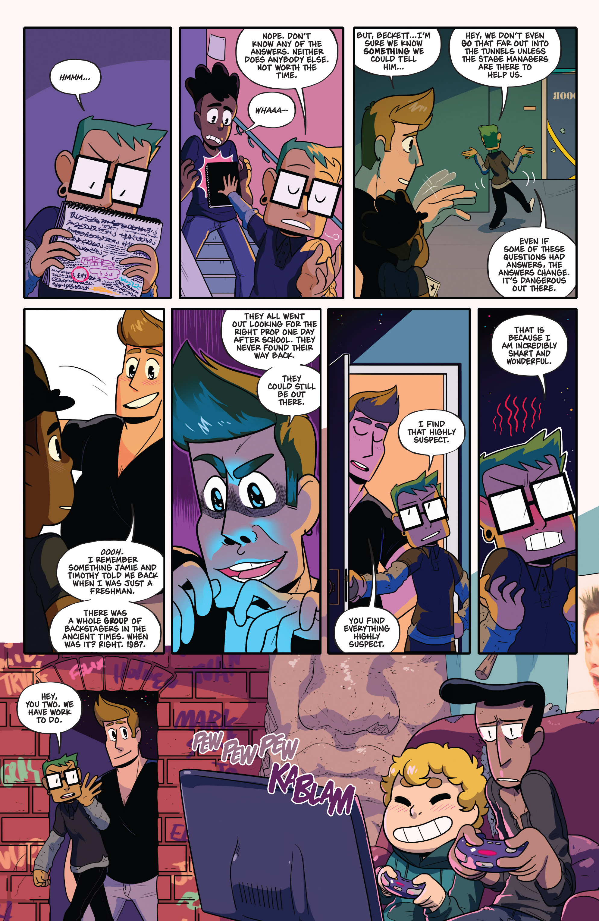 Read online The Backstagers comic -  Issue #2 - 7