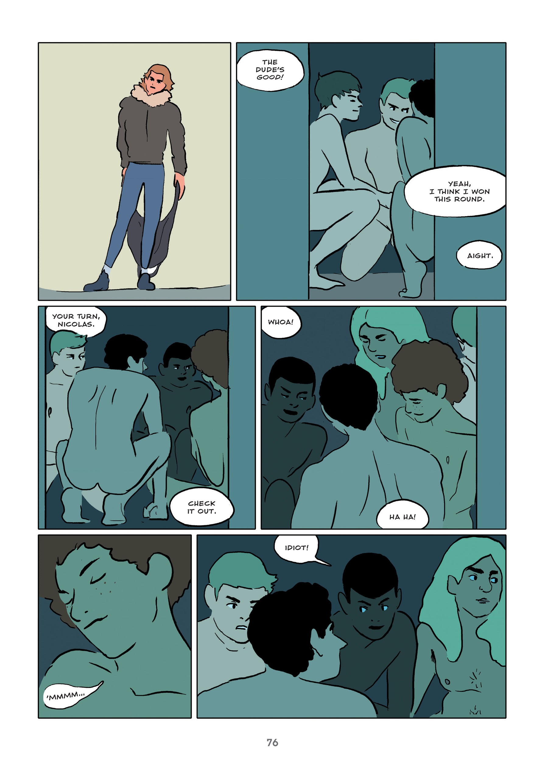 Read online The Locker Room comic -  Issue # TPB - 77