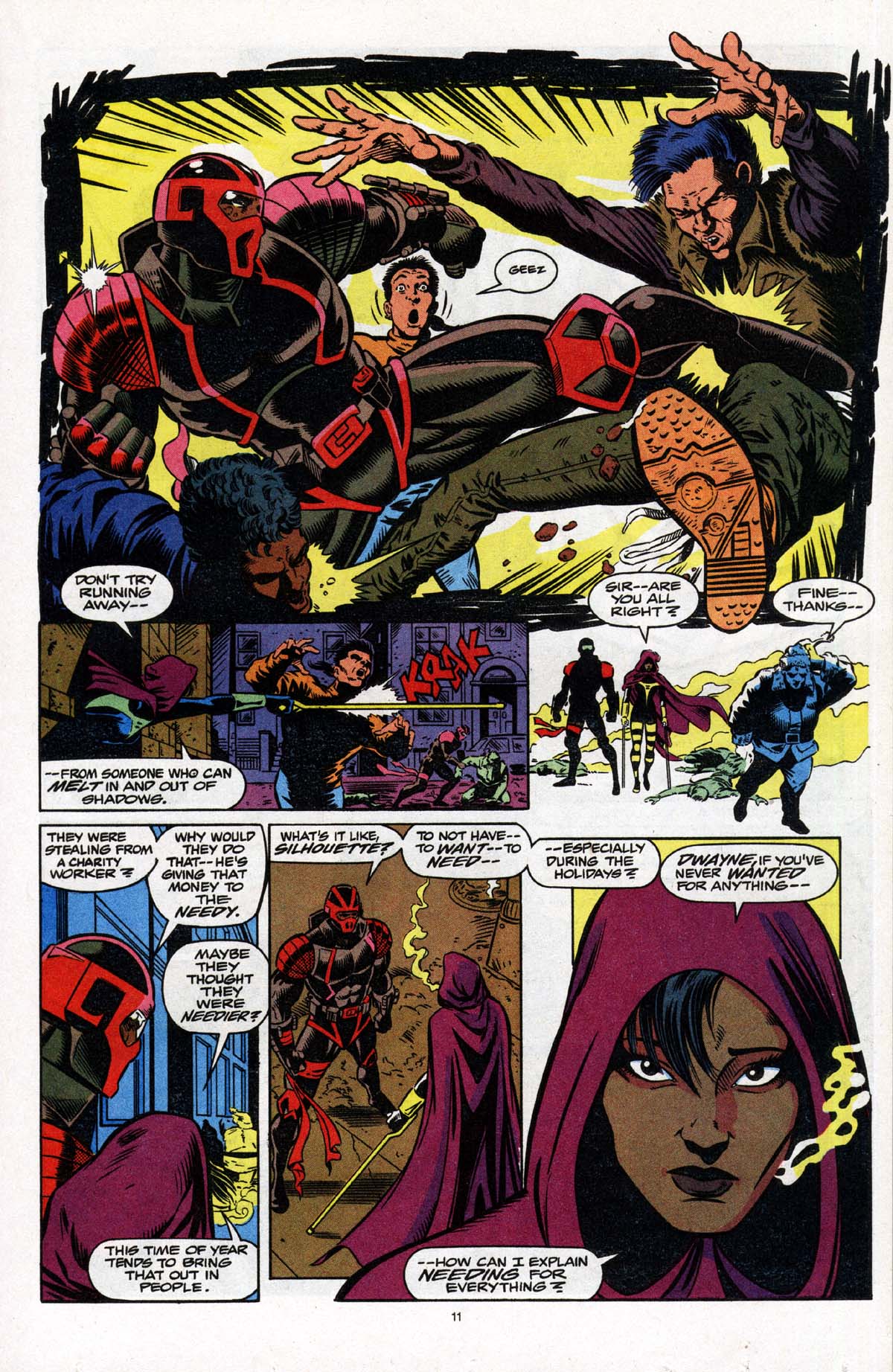 Read online Marvel Holiday Special (1991) comic -  Issue #1992 - 13