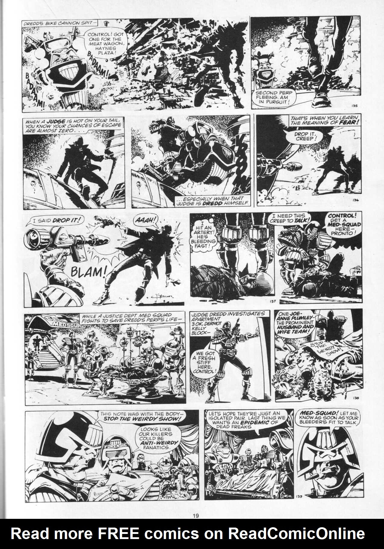 Read online Judge Dredd Mega-Special comic -  Issue #1 - 19