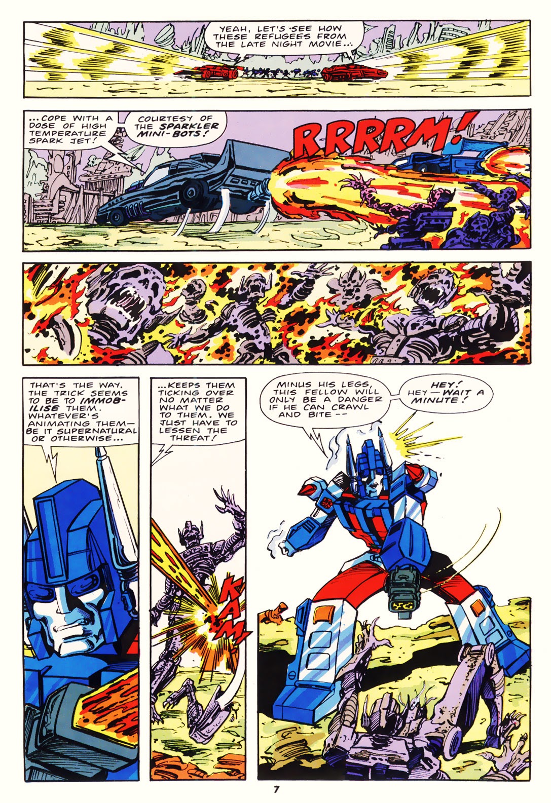 Read online The Transformers (UK) comic -  Issue #165 - 7