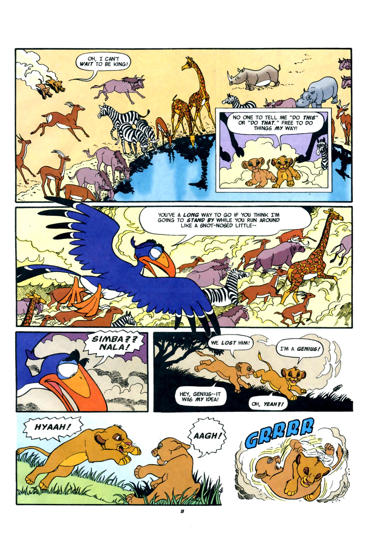 Read online Disney's The Lion King comic -  Issue #1 - 11