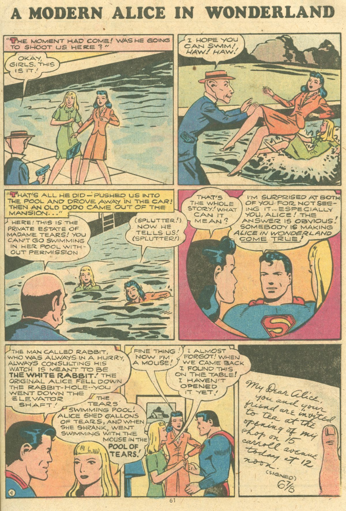 Read online Superman (1939) comic -  Issue #284 - 61