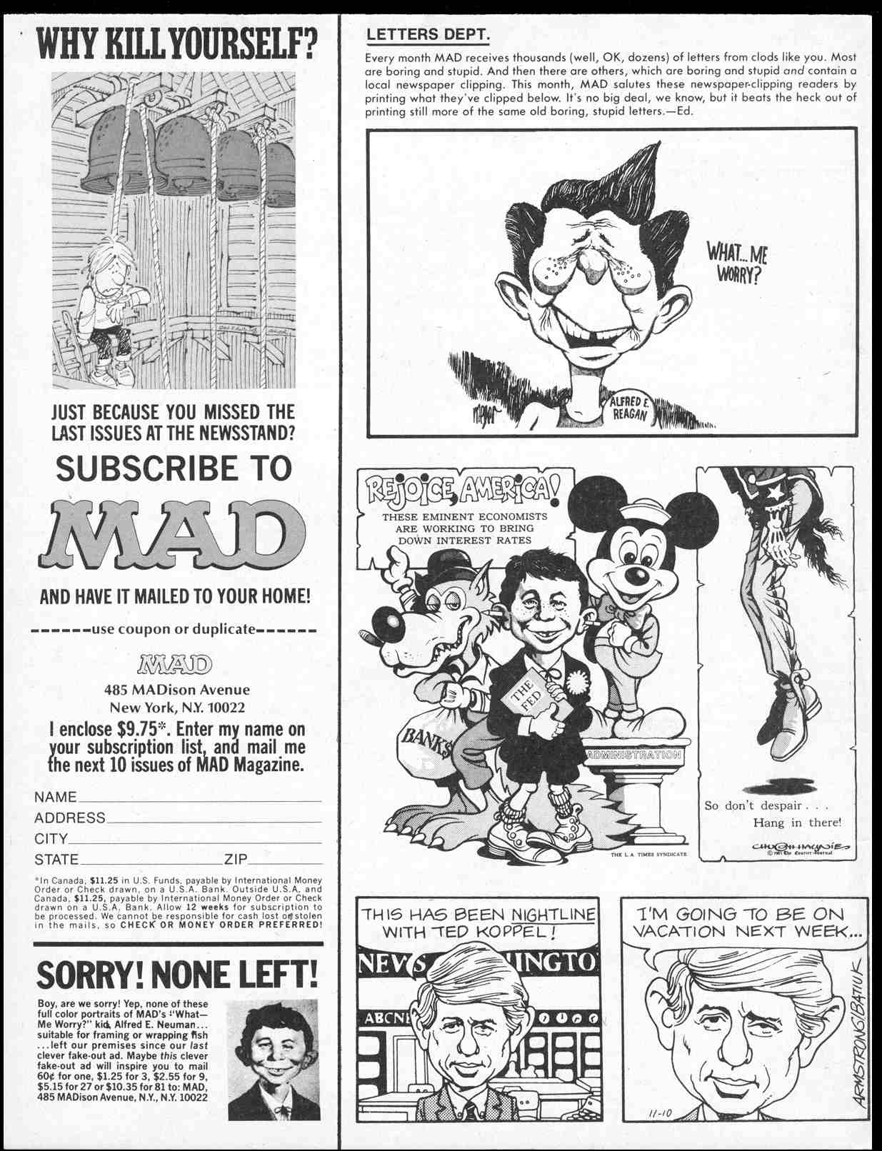 Read online MAD comic -  Issue #237 - 4