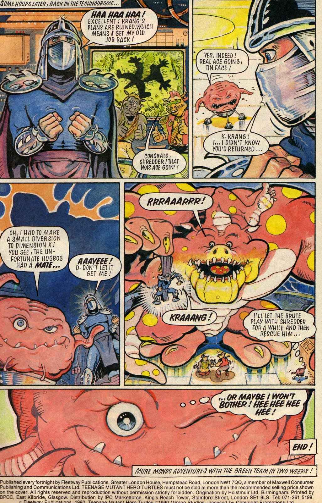 Read online Teenage Mutant Hero Turtles Adventures comic -  Issue #25 - 27