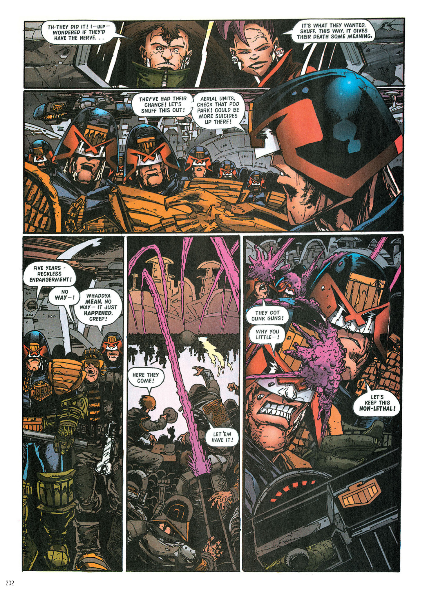 Read online Judge Dredd: The Complete Case Files comic -  Issue # TPB 31 - 203