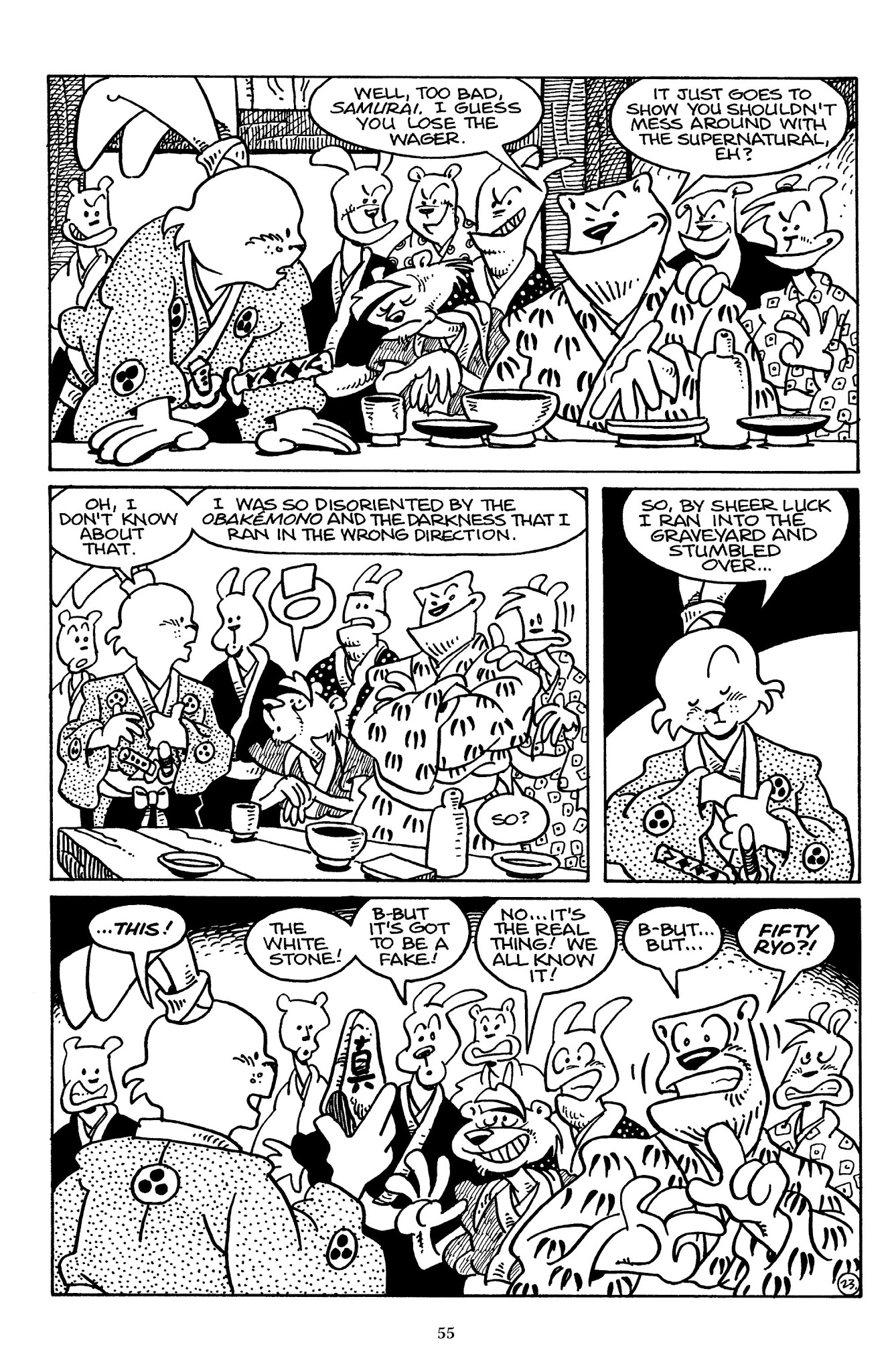 Read online The Usagi Yojimbo Saga comic -  Issue # TPB 3 - 54