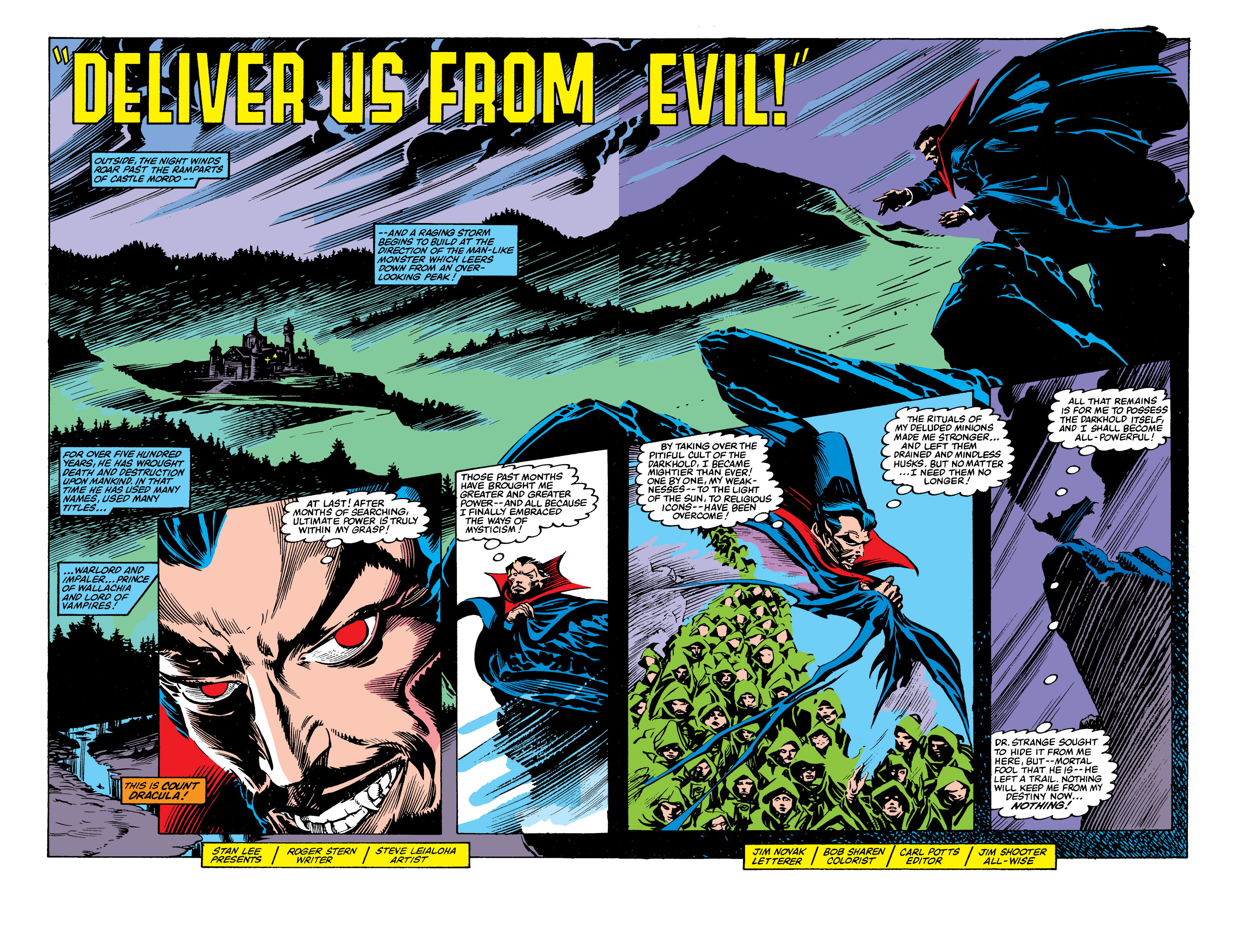 Read online Doctor Strange vs. Dracula comic -  Issue # TPB - 134