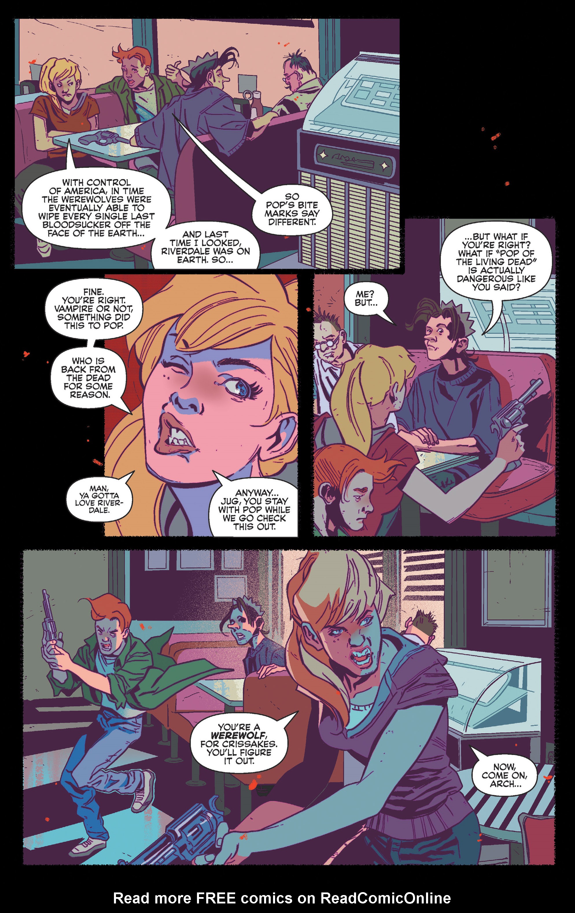 Read online Jughead the Hunger vs. Vampironica comic -  Issue #2 - 16