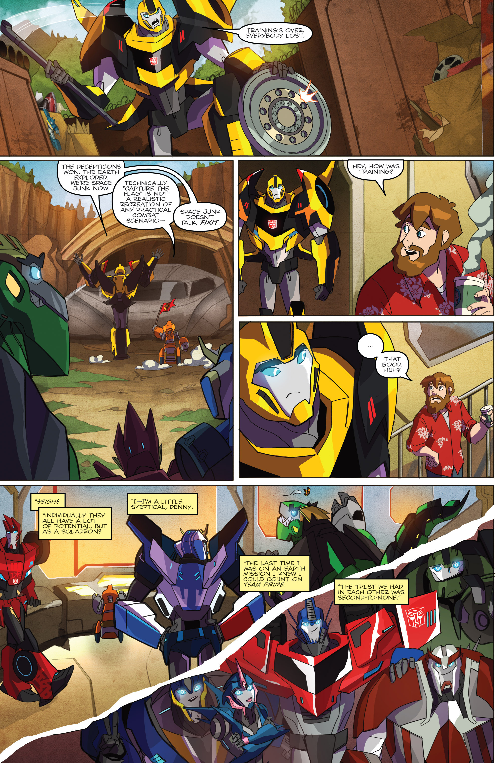 Read online Transformers: Robots In Disguise (2015) comic -  Issue #1 - 6