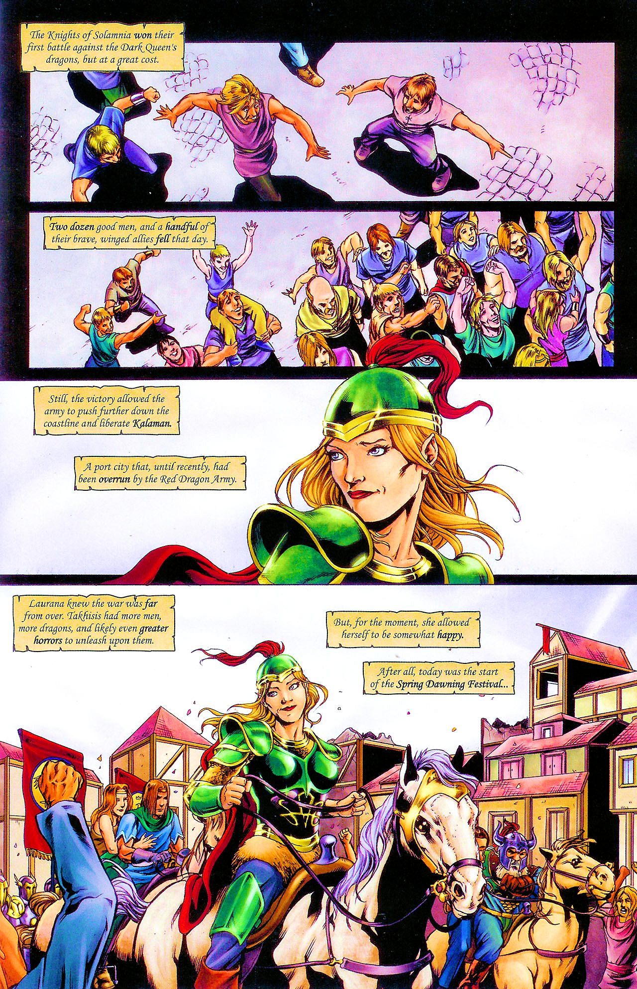 Read online Dragonlance Chronicles (2007) comic -  Issue #4 - 18