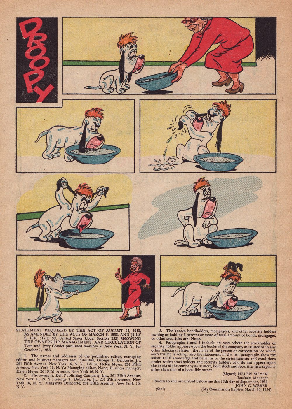 Read online Tom & Jerry Comics comic -  Issue #114 - 50