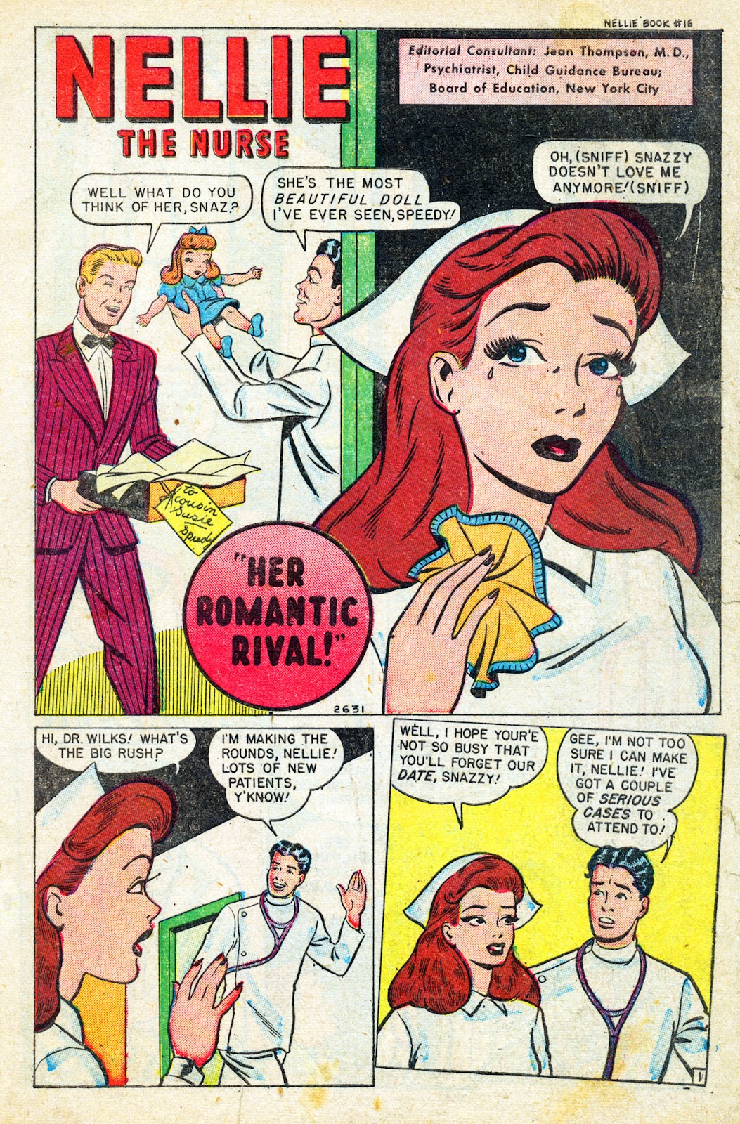 Read online Nellie The Nurse (1945) comic -  Issue #16 - 3