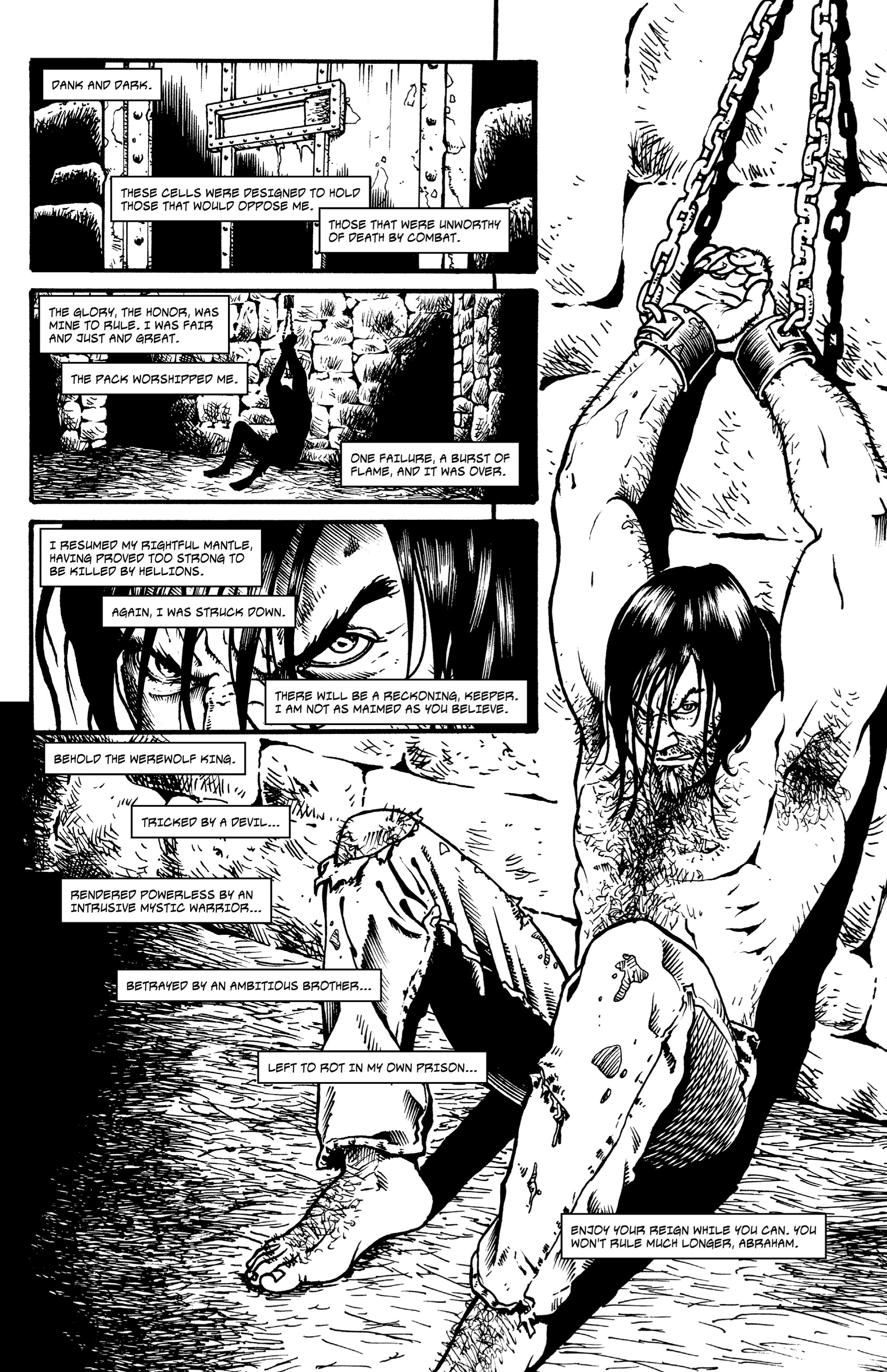 Read online Lucifer Fawkes: Blood Flow comic -  Issue # Full - 12