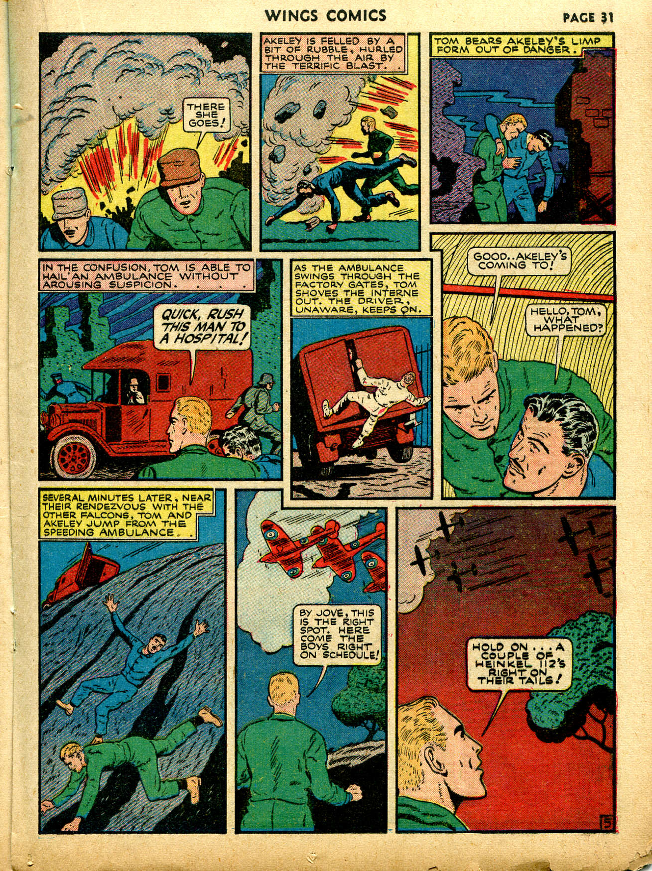 Read online Wings Comics comic -  Issue #12 - 33