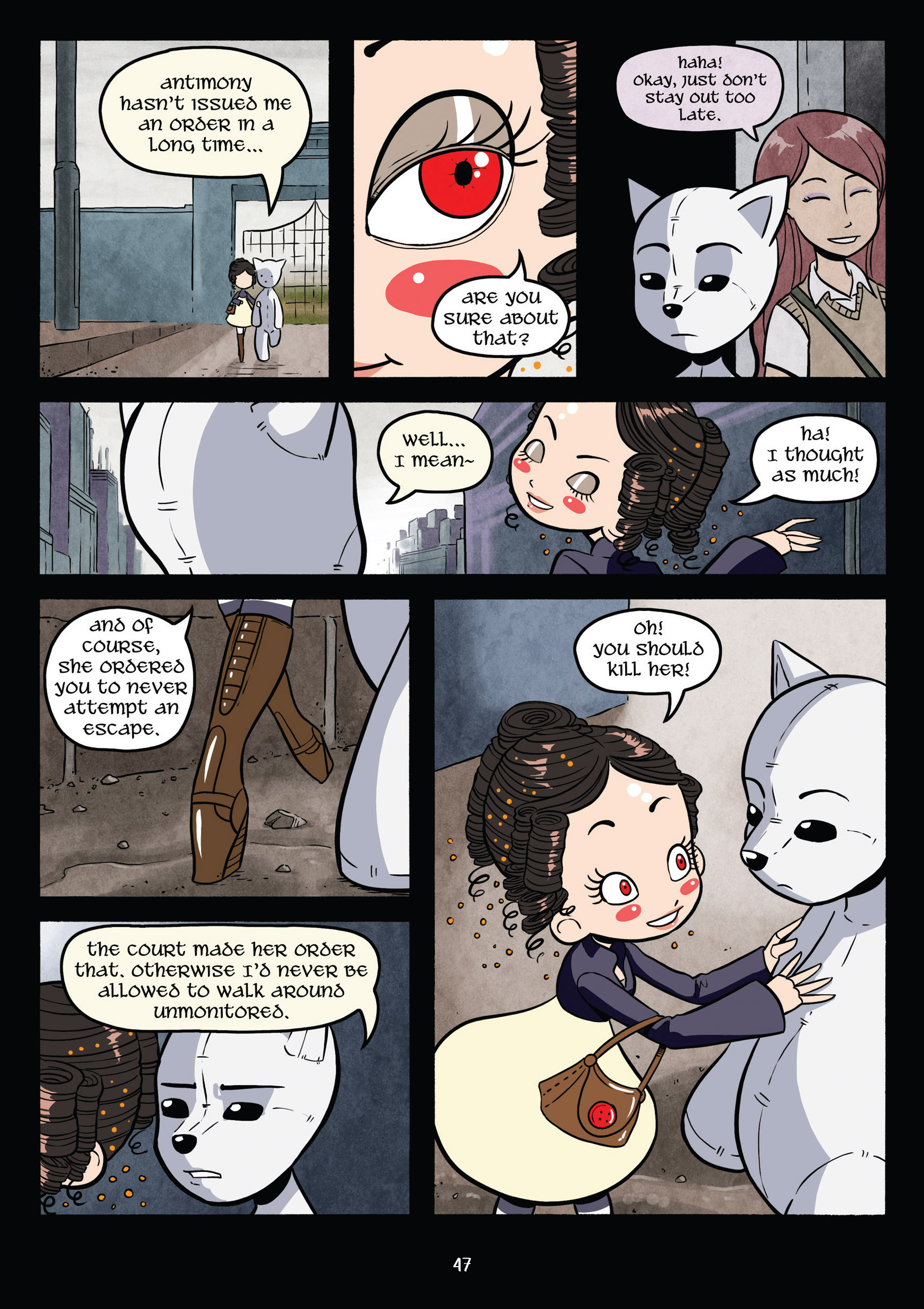 Read online Gunnerkrigg Court comic -  Issue # TPB 5 (Part 1) - 47