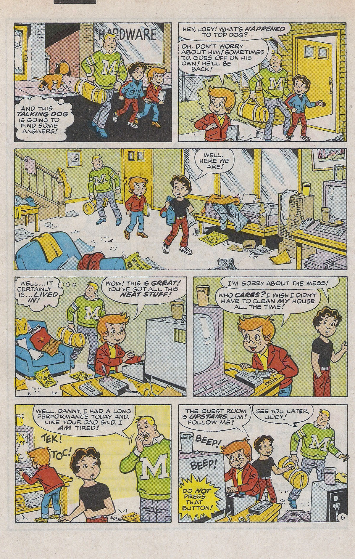 Read online Top Dog comic -  Issue #10 - 10