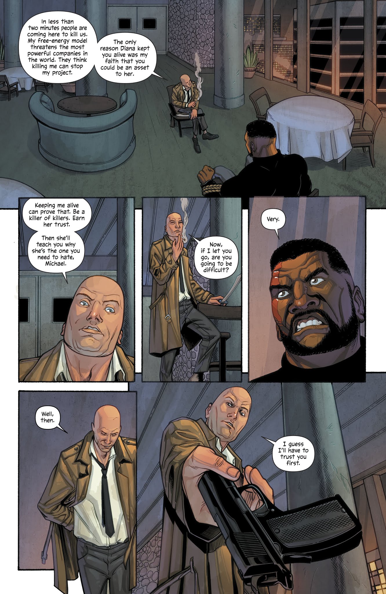 Read online The Wild Storm: Michael Cray comic -  Issue #8 - 12