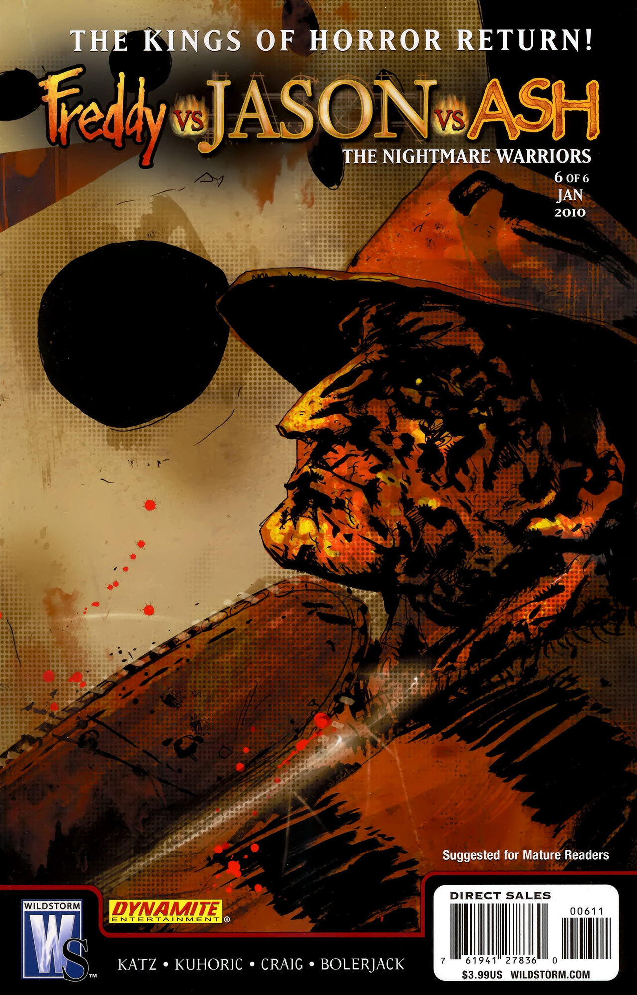 Read online Freddy vs. Jason vs. Ash: The Nightmare Warriors comic -  Issue #6 - 1