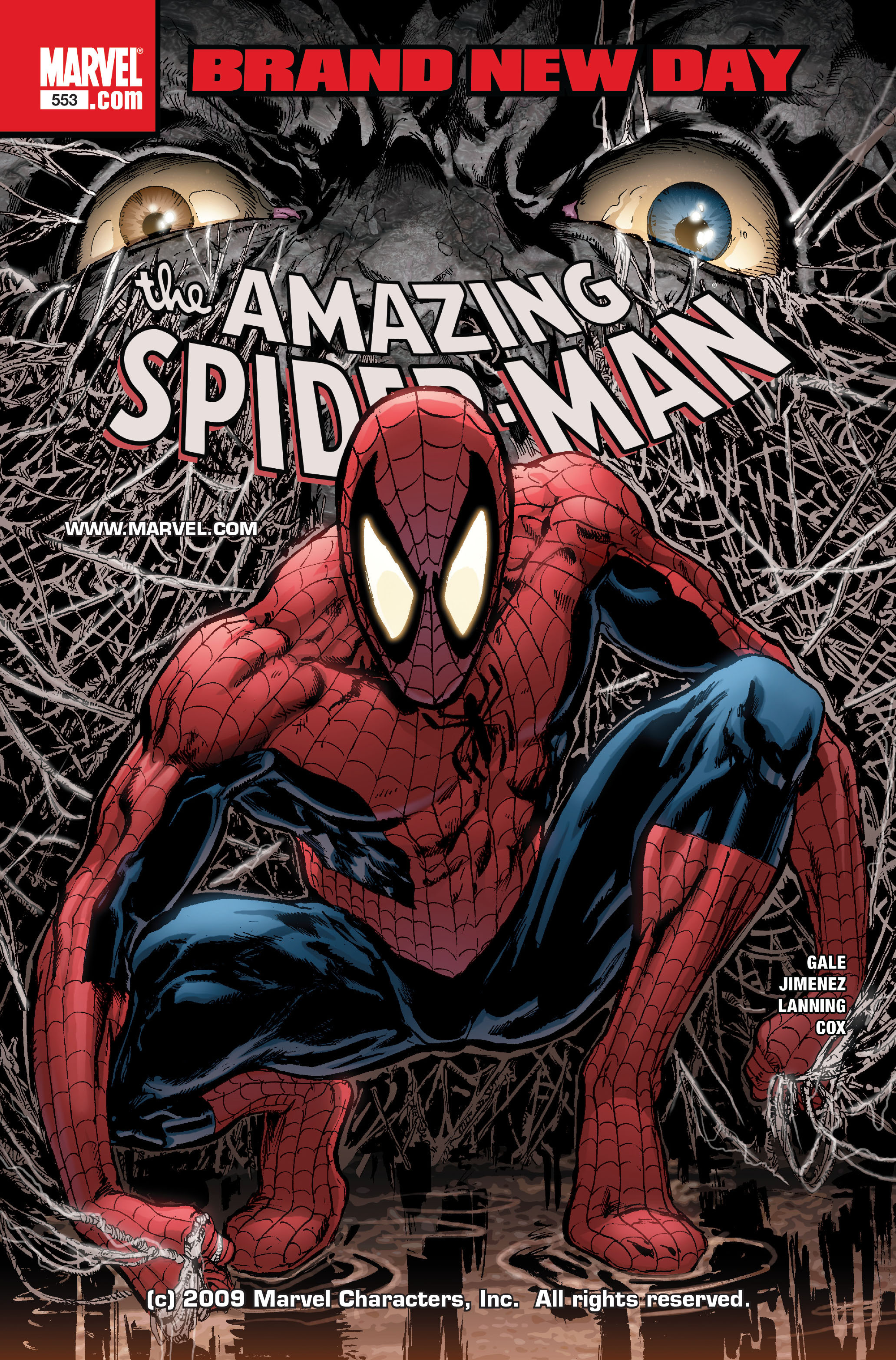 Read online The Amazing Spider-Man (1963) comic -  Issue #553 - 1