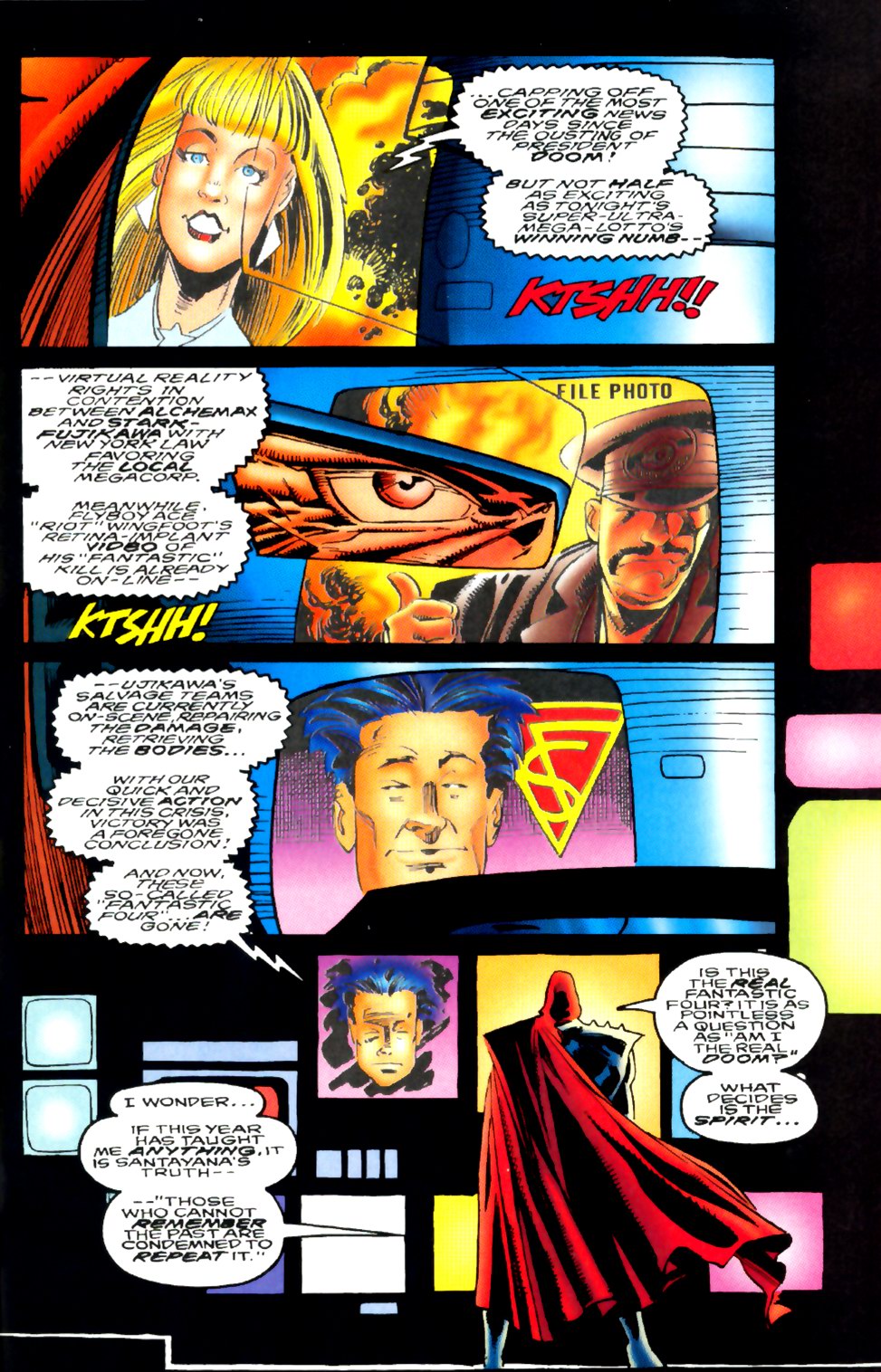 Read online Fantastic Four 2099 comic -  Issue #1 - 19
