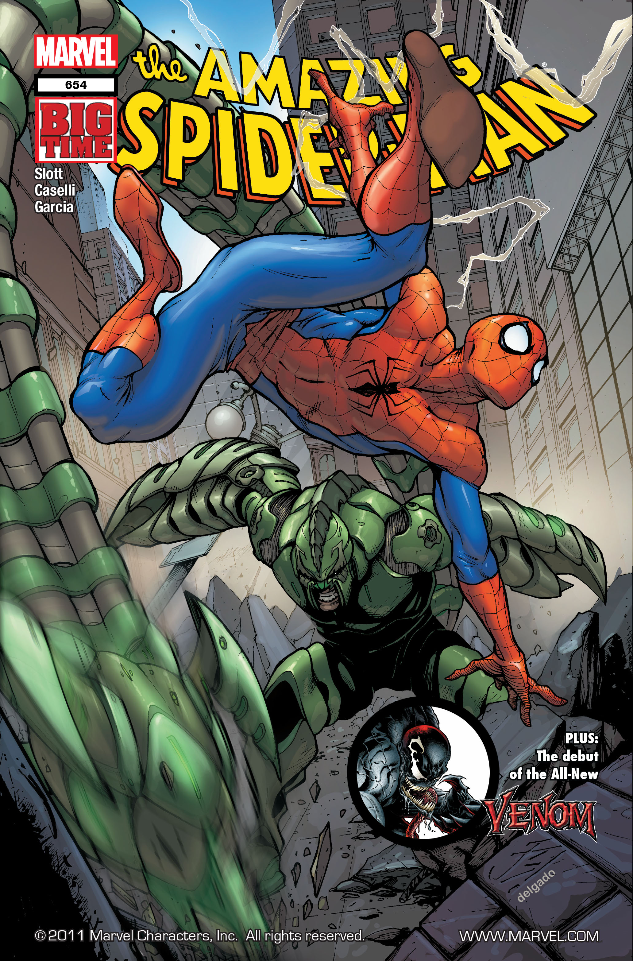 Read online The Amazing Spider-Man (1963) comic -  Issue #654 - 1