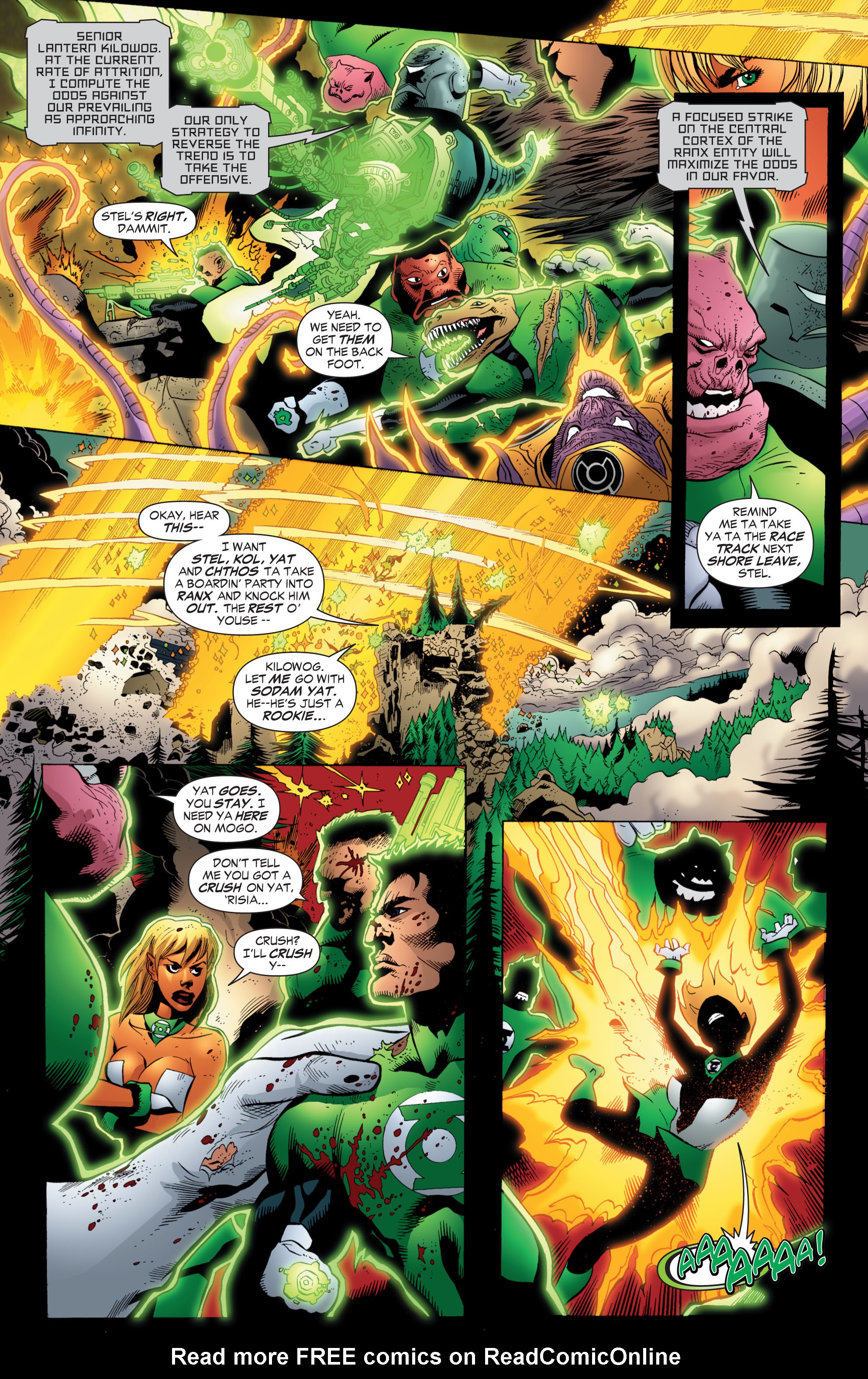 Read online Green Lantern: The Sinestro Corps War comic -  Issue # Full - 130