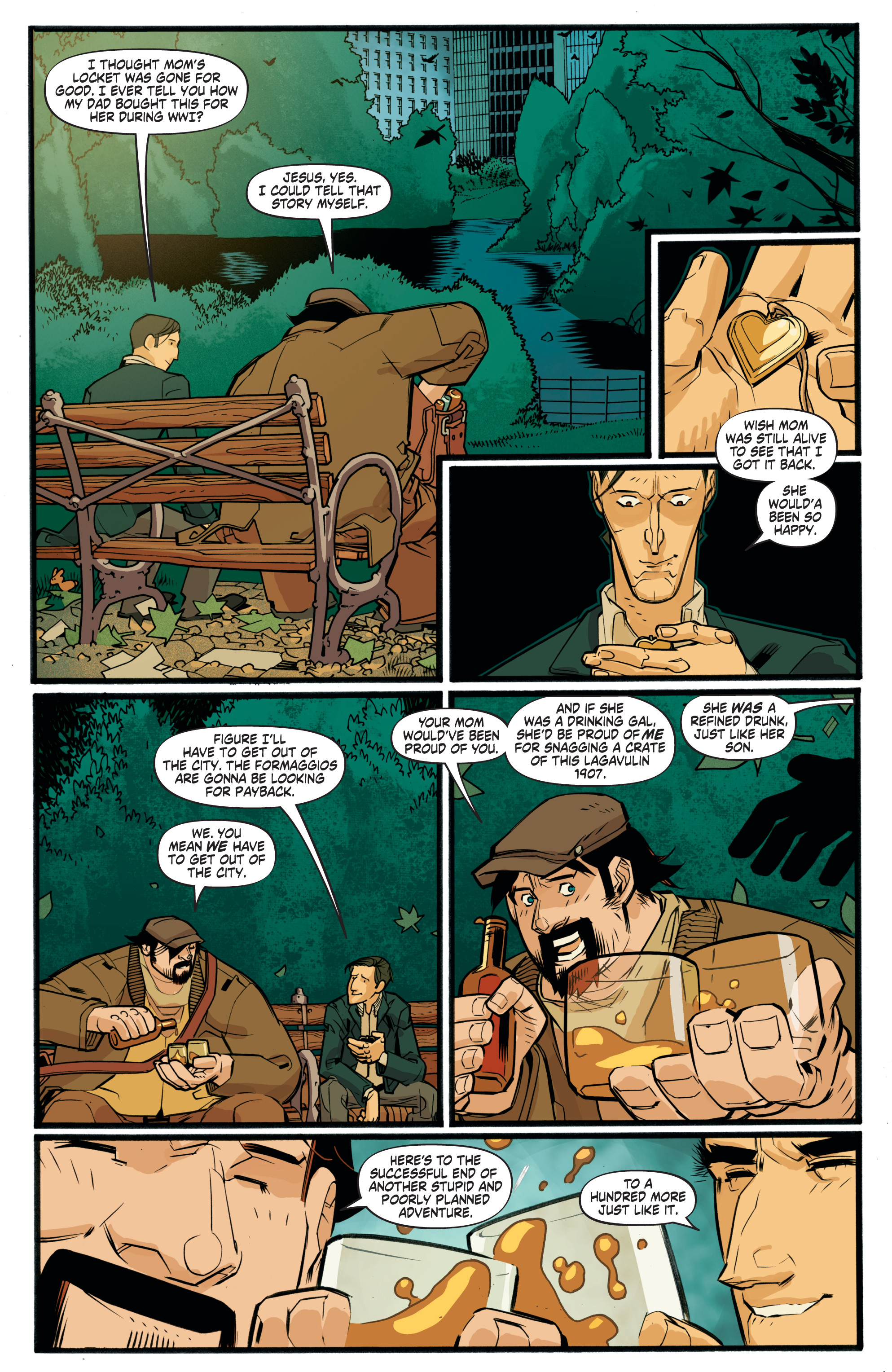 Read online A&A: The Adventures of Archer & Armstrong comic -  Issue #1 - 6