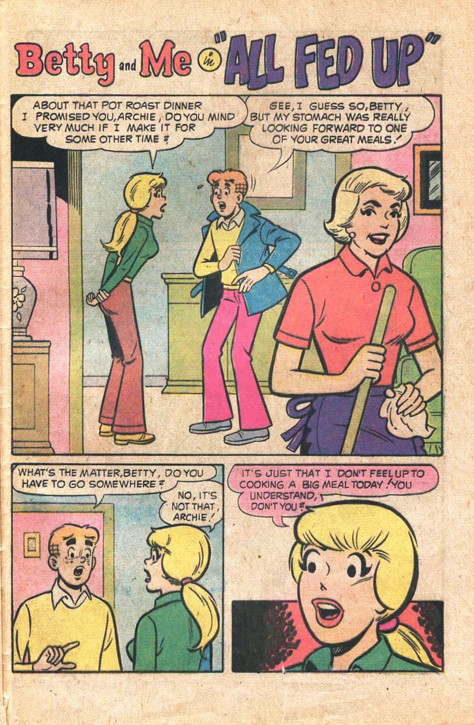 Read online Betty and Me comic -  Issue #67 - 33