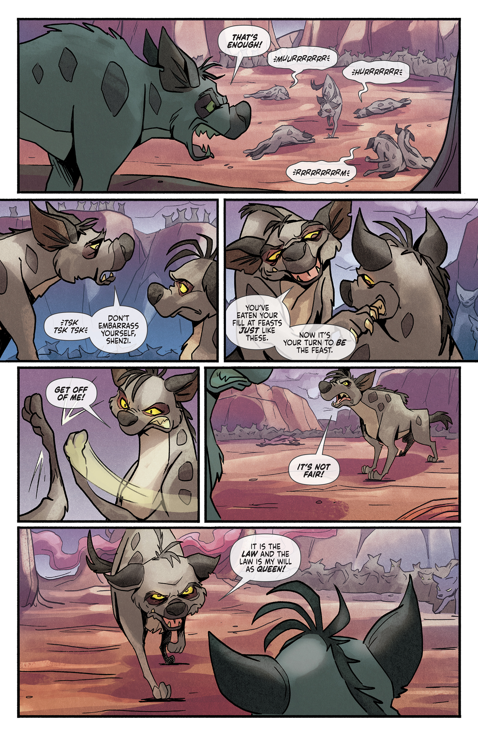 Read online Disney Villains: Scar comic -  Issue #3 - 11