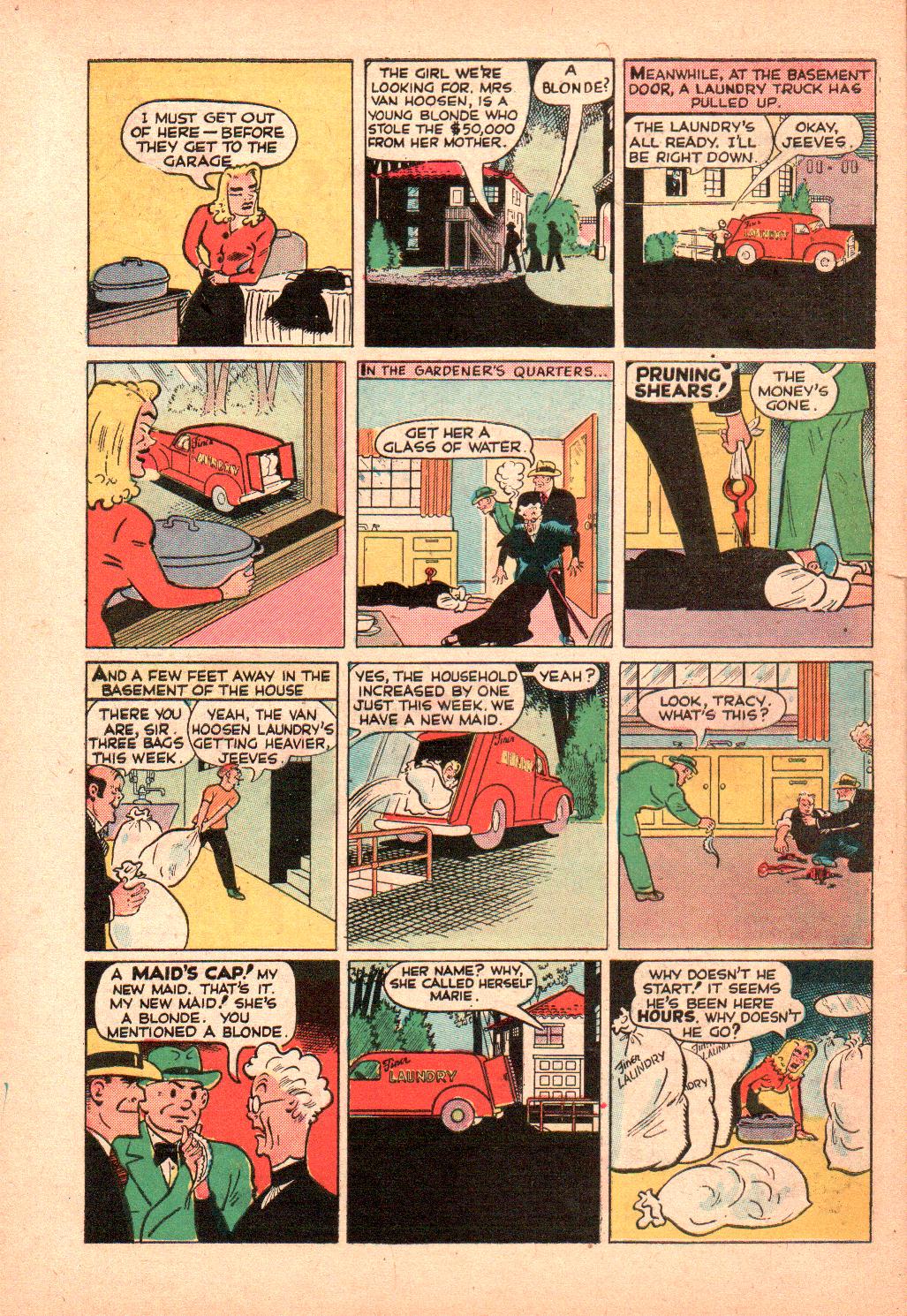 Read online Dick Tracy comic -  Issue #37 - 6