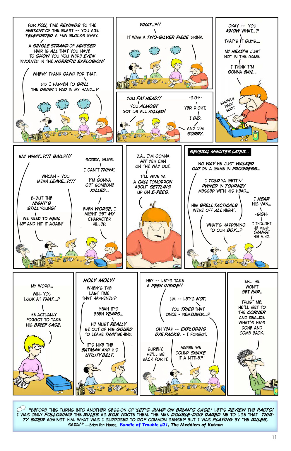 Read online Knights of the Dinner Table comic -  Issue #194 - 13