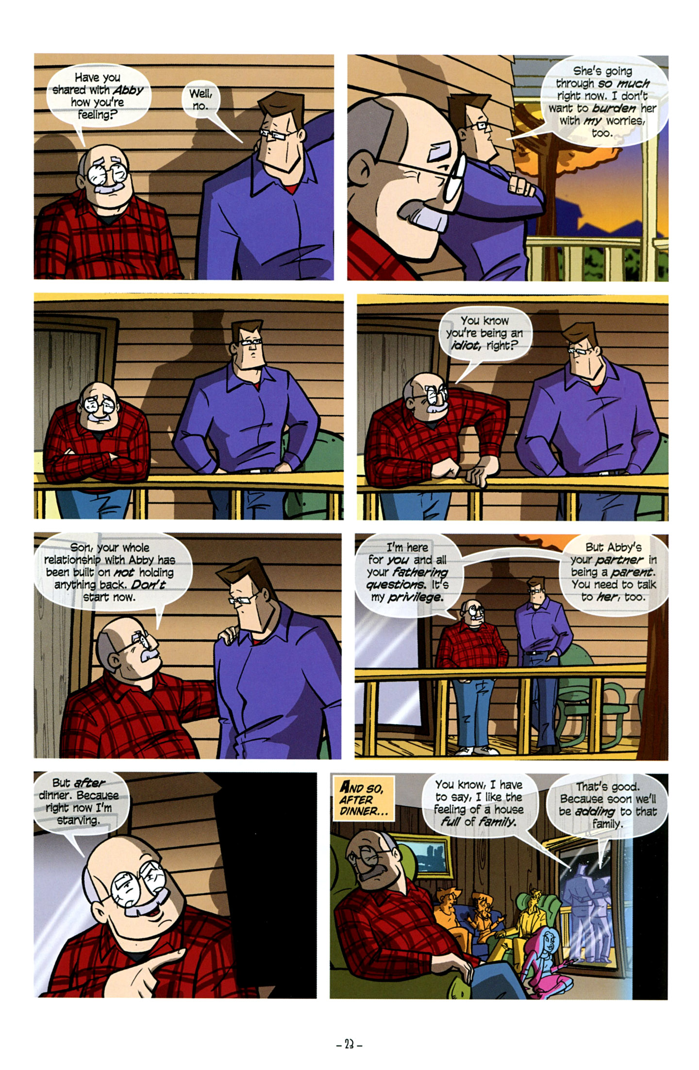 Read online Love and Capes: What to Expect comic -  Issue #1 - 25