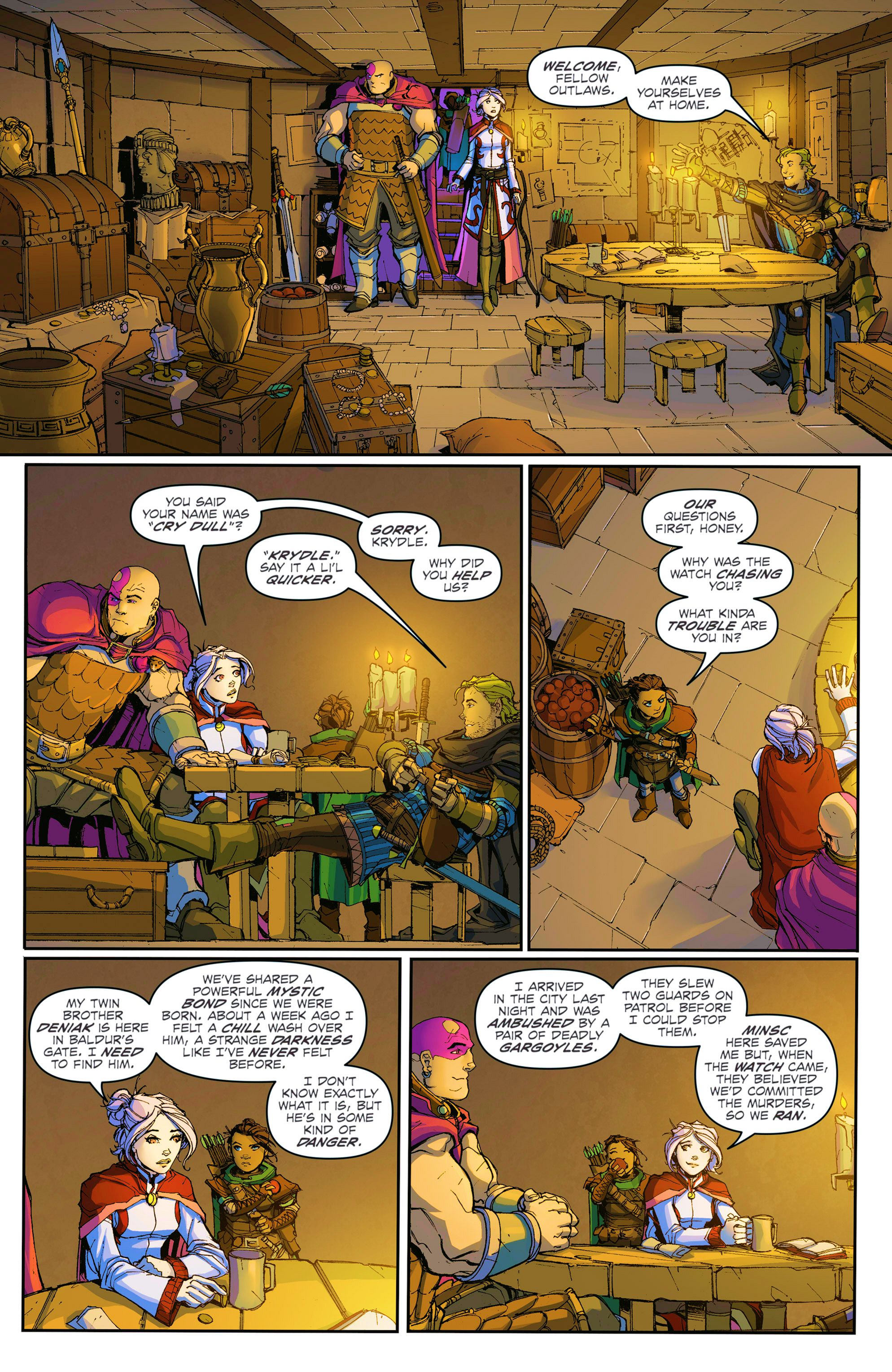 Read online Dungeons & Dragons: Legends of Baldur's Gate comic -  Issue #2 - 8