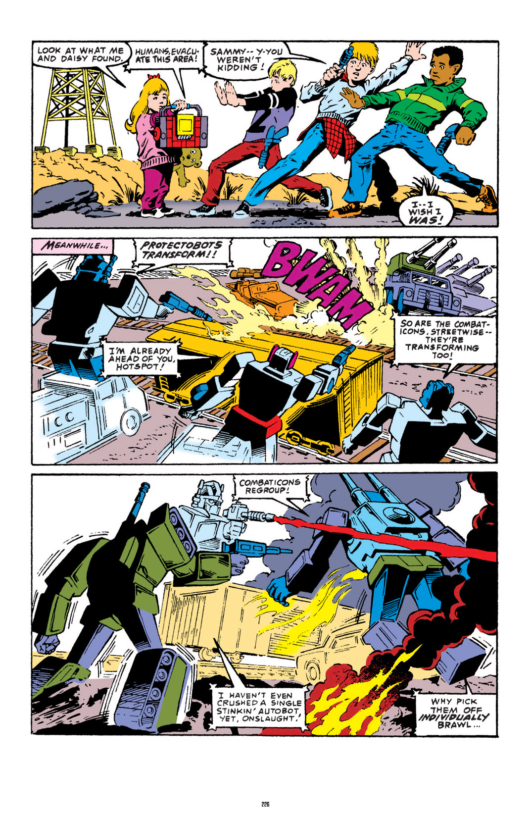 Read online The Transformers Classics comic -  Issue # TPB 3 - 227