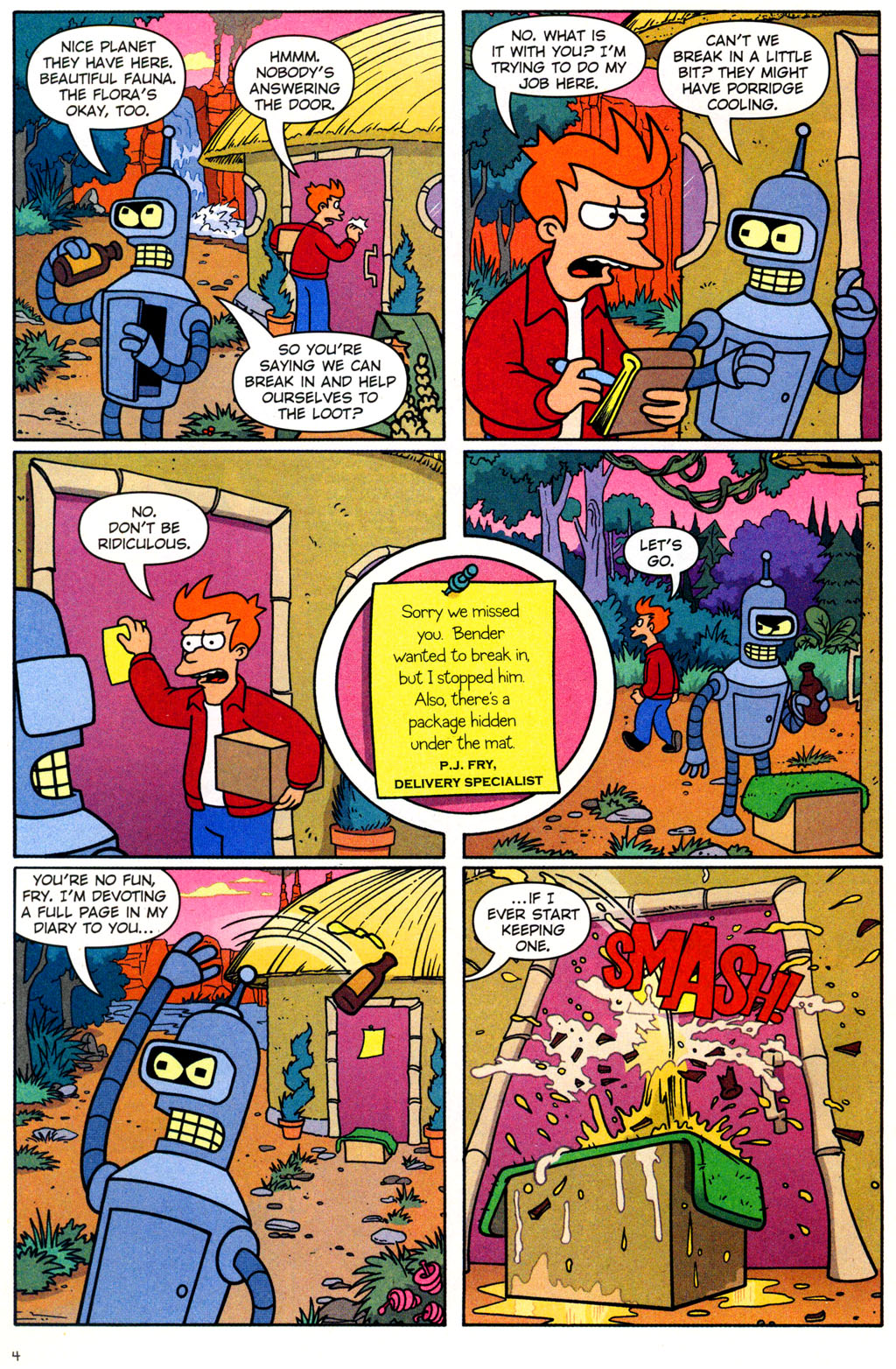 Read online Futurama Comics comic -  Issue #20 - 5