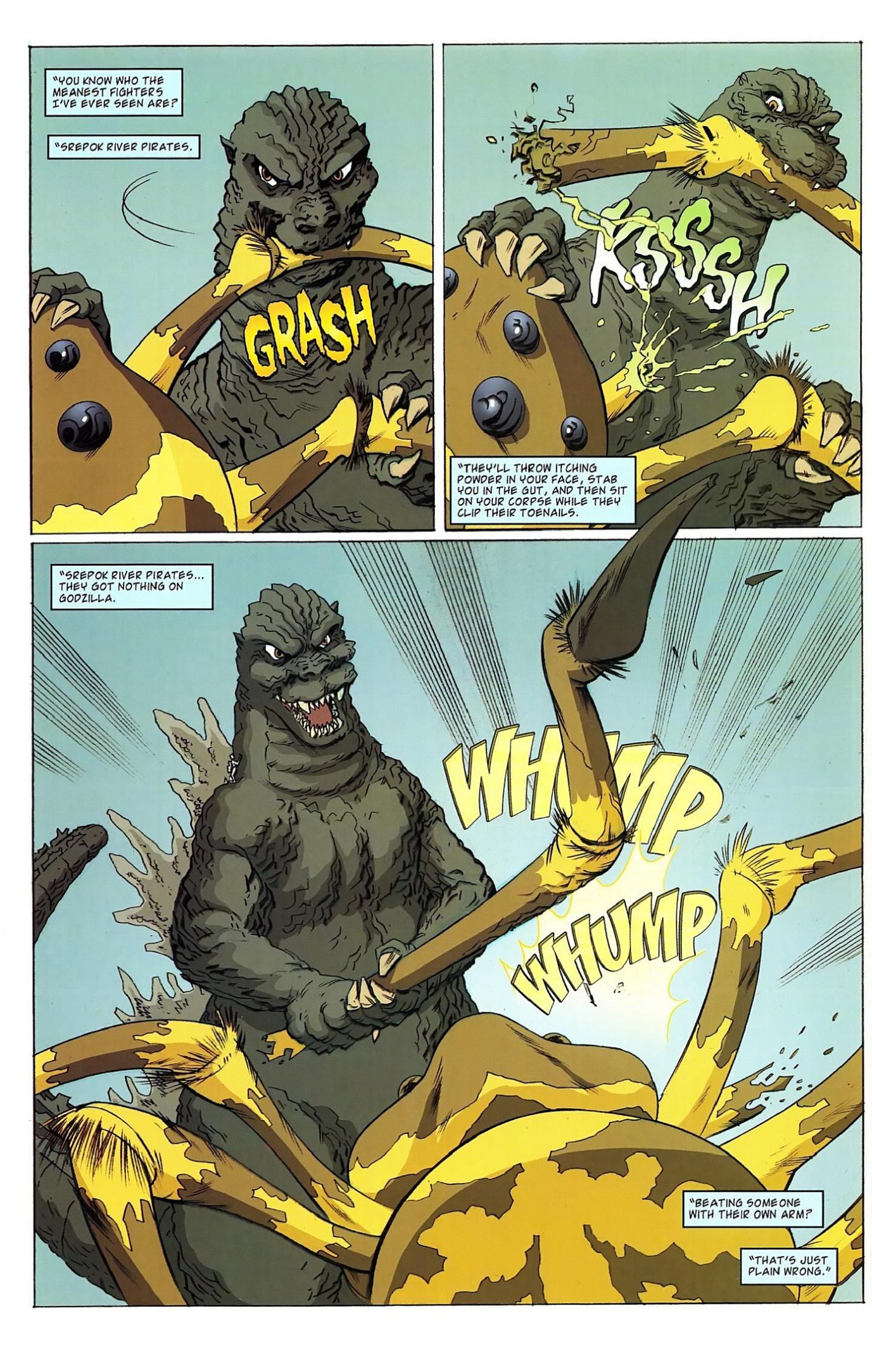 Read online Godzilla Legends comic -  Issue #5 - 21