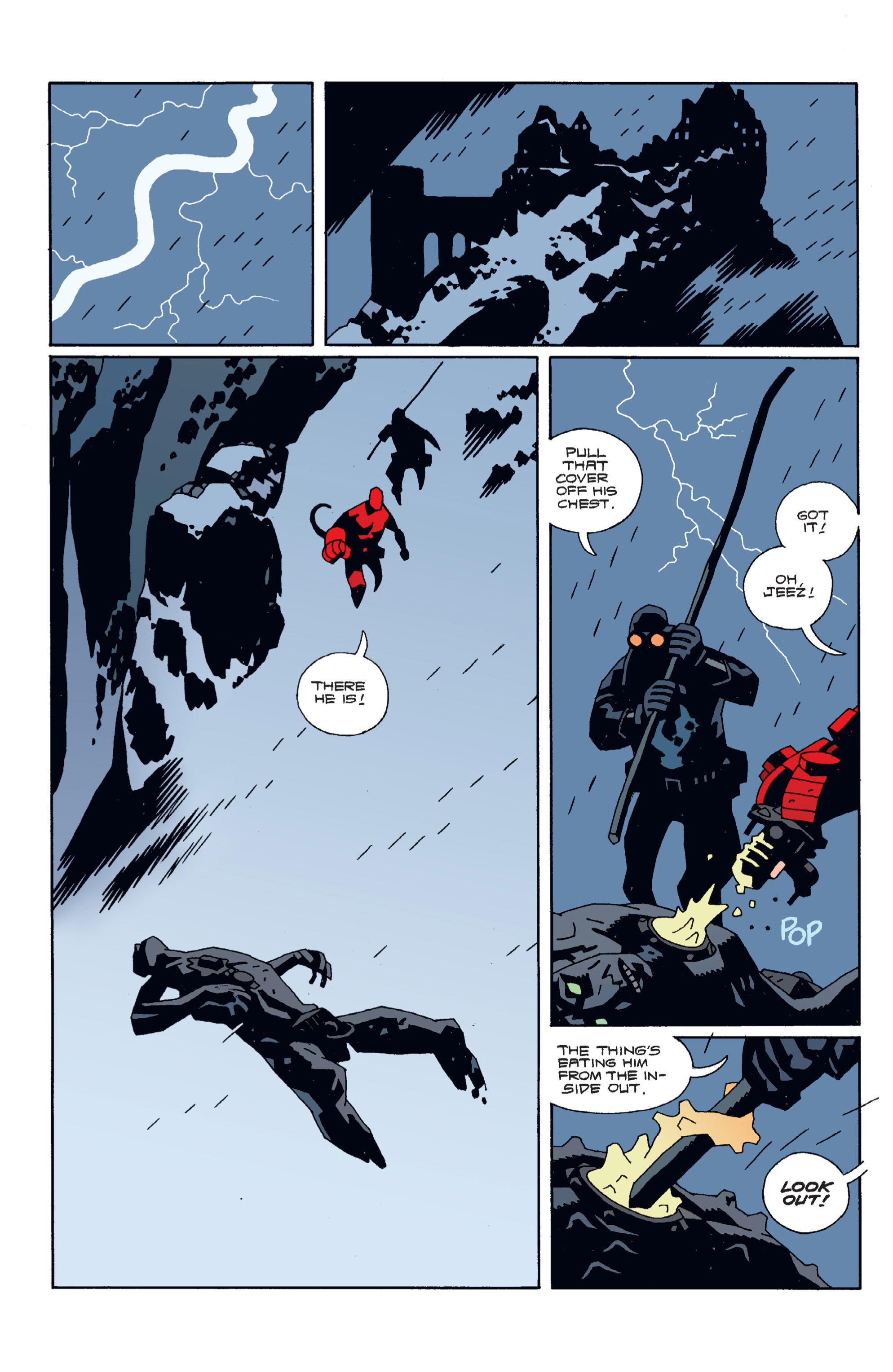 Read online Hellboy comic -  Issue #5 - 127