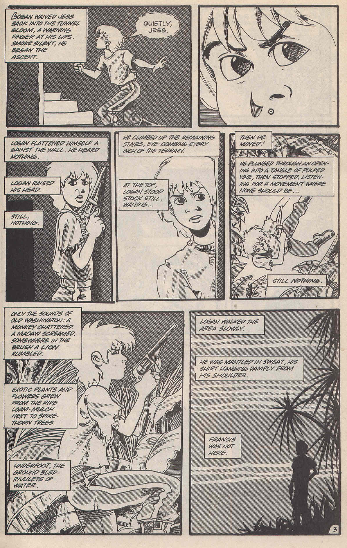 Read online Logan's Run (1990) comic -  Issue #6 - 5