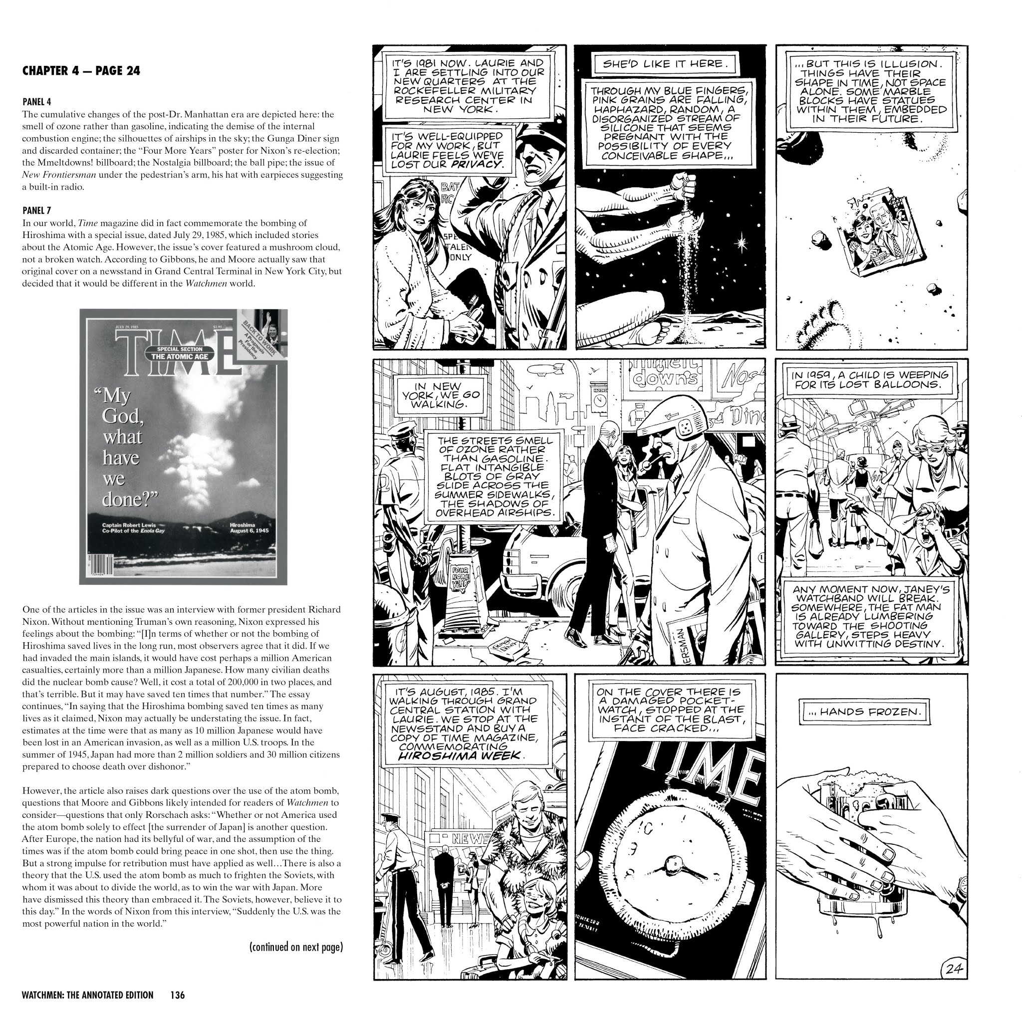 Read online Watchmen: The Annotated Edition comic -  Issue # TPB - 136