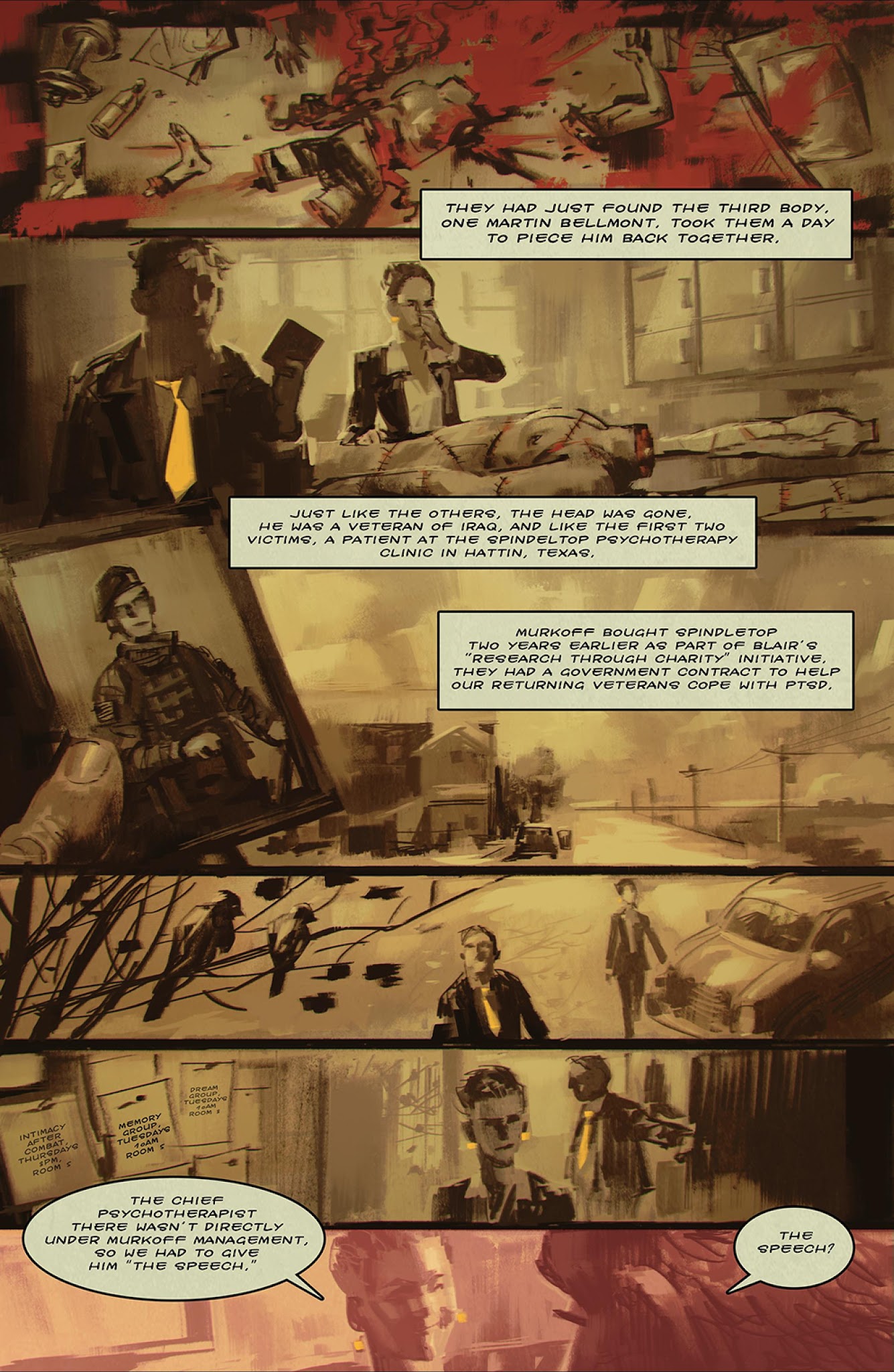 Read online Outlast: The Murkoff Account comic -  Issue #1 - 7