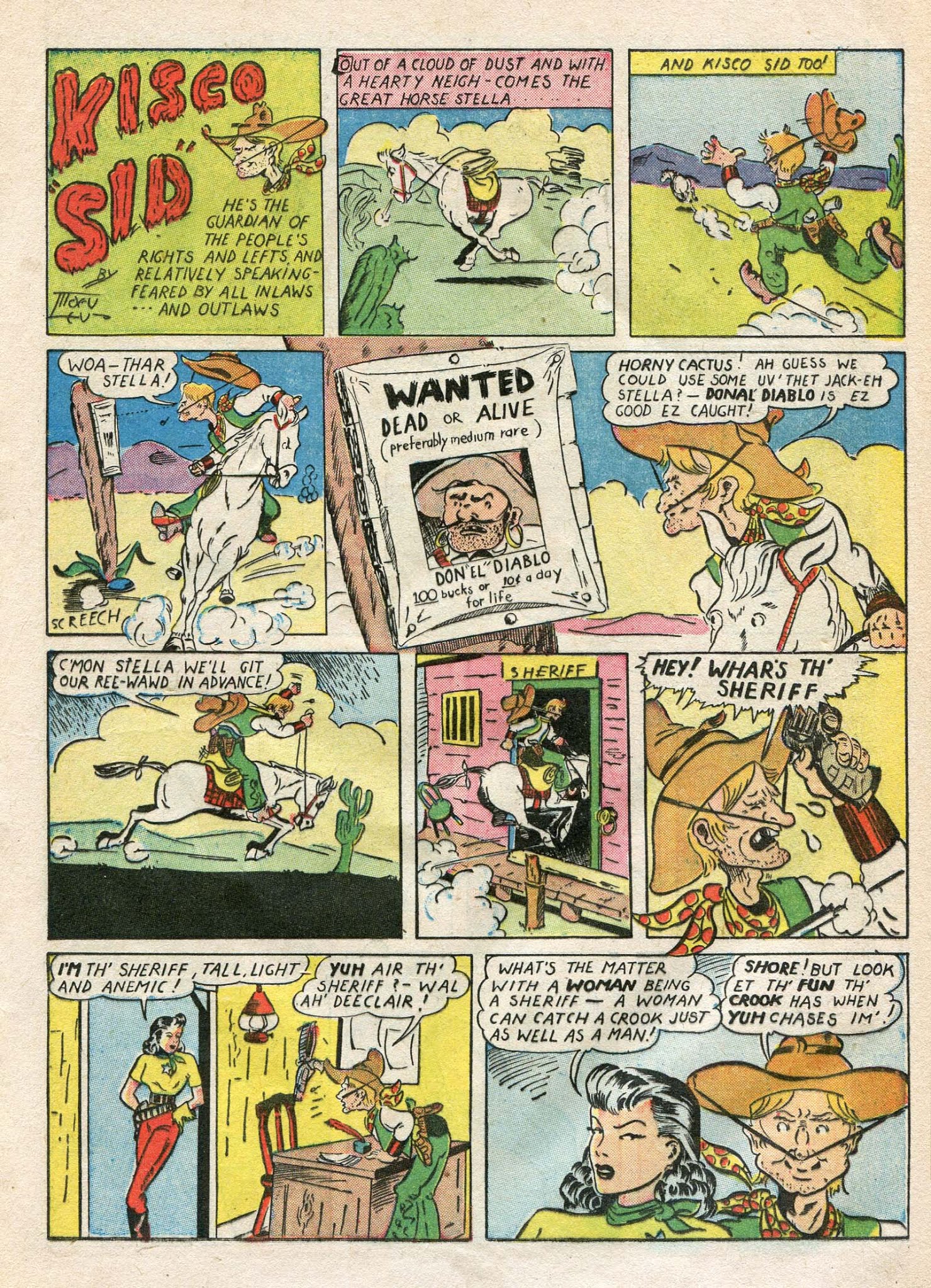 Read online Stars and Stripes Comics comic -  Issue #6 - 22