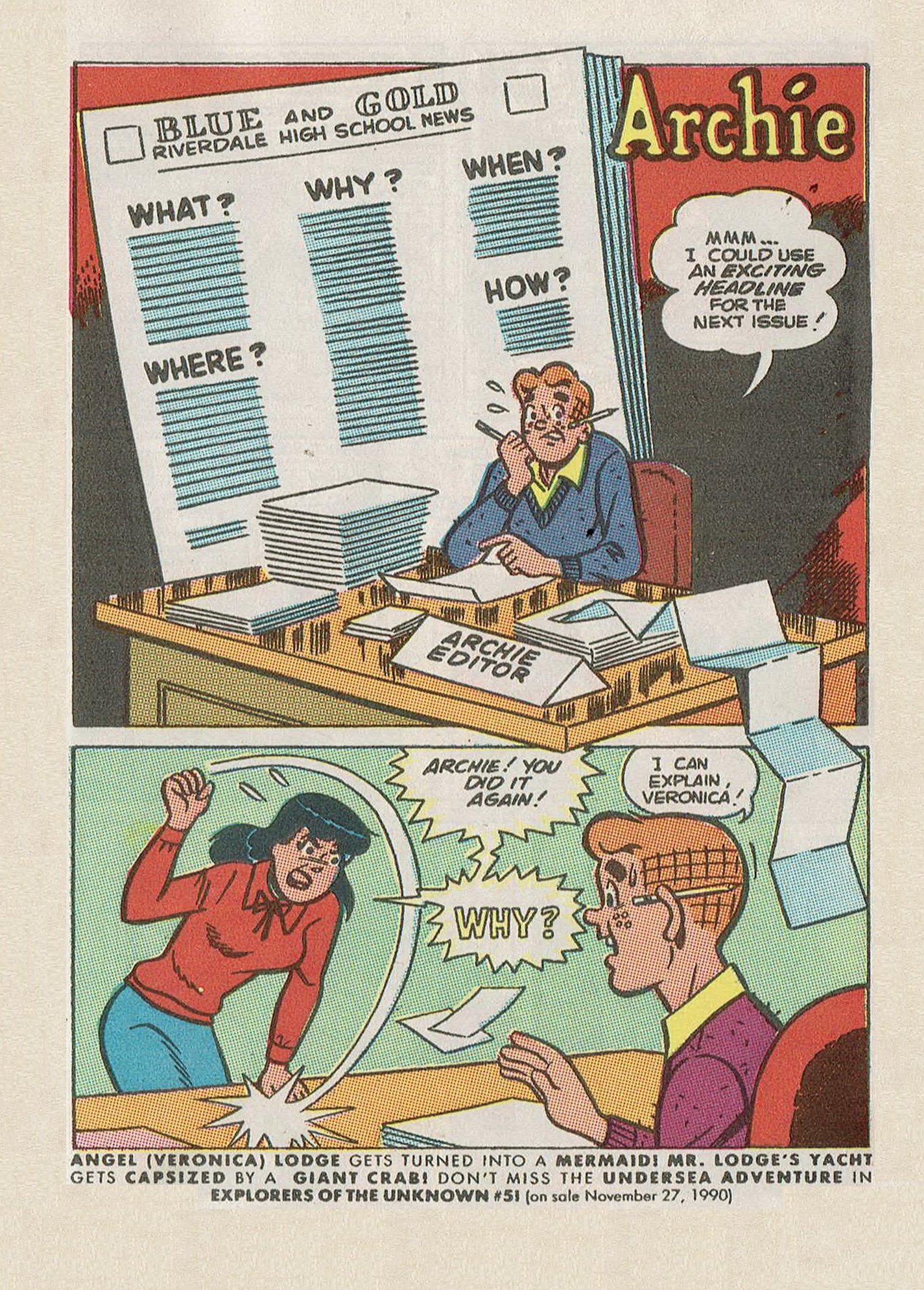 Read online Betty and Veronica Annual Digest Magazine comic -  Issue #4 - 85