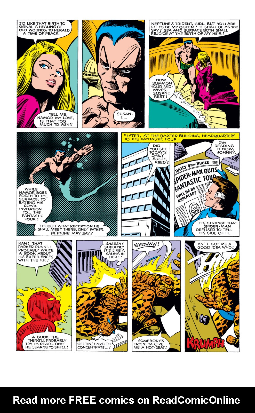 What If? (1977) issue 21 - Invisible Girl of the Fantastic Four married the Sub-Mariner - Page 11