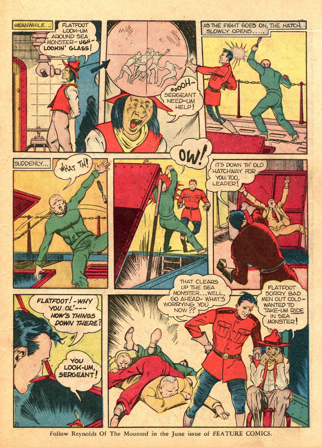 Read online Feature Comics comic -  Issue #56 - 25