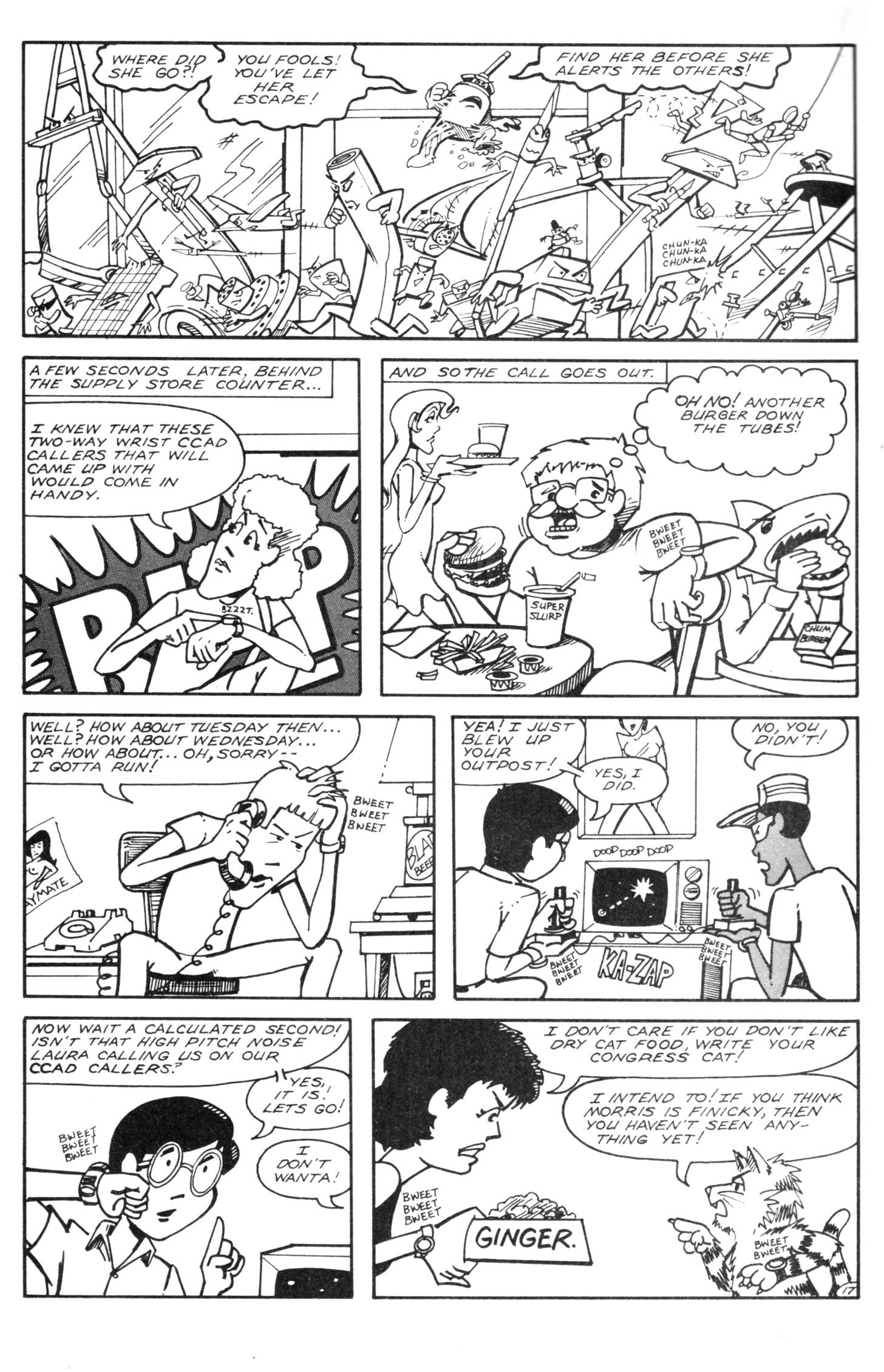 Read online Blip and the C.C.A.D.S. comic -  Issue #1 - 22